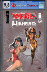 VAMPIRELLA X WITCHBLADE SPECIAL #1 (ONE SHOT) CVR D JOSEPH MICHAEL LINSNER VAR thumbnail