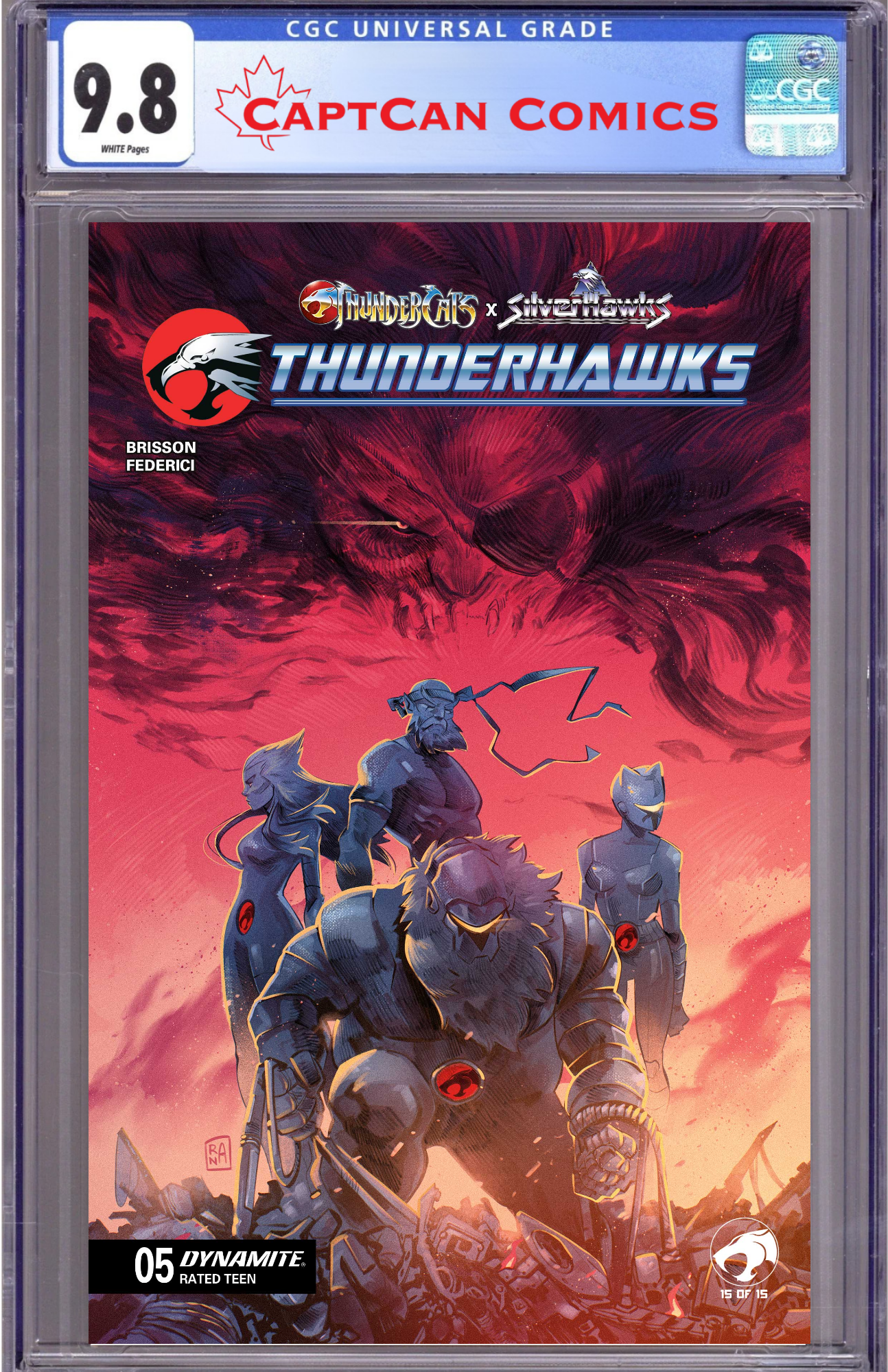 THUNDERCATS X SILVERHAWKS THUNDERHAWKS #5 CVR D ALESSANDRO RANALDI VAR