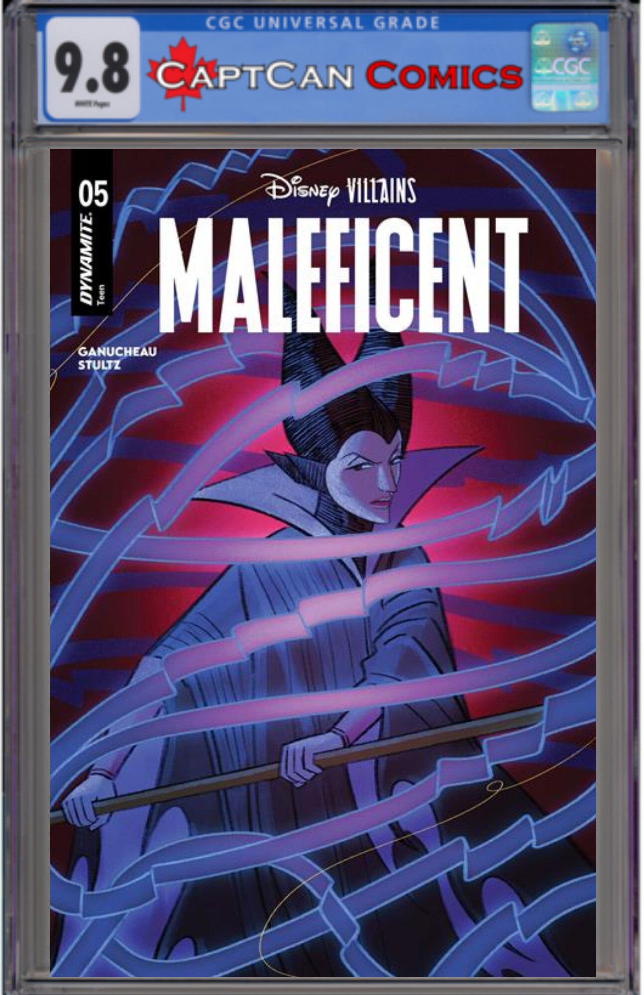 DISNEY VILLAINS MALEFICENT #5 CVR D THEO STULTZ VAR