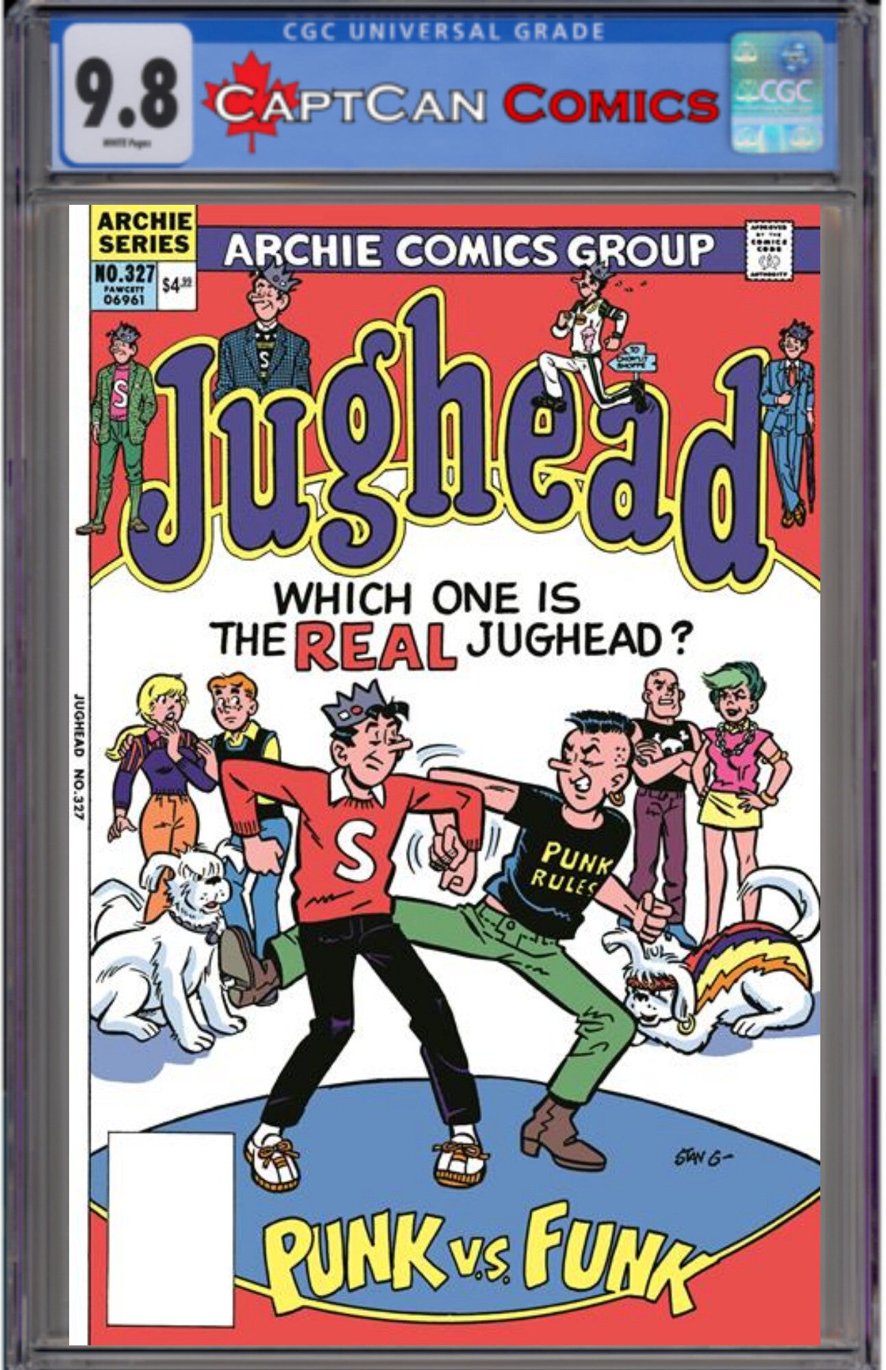 ARCHIE FACSIMILE #10 JUGHEAD (#327) CVR A STAN GOLDBERG