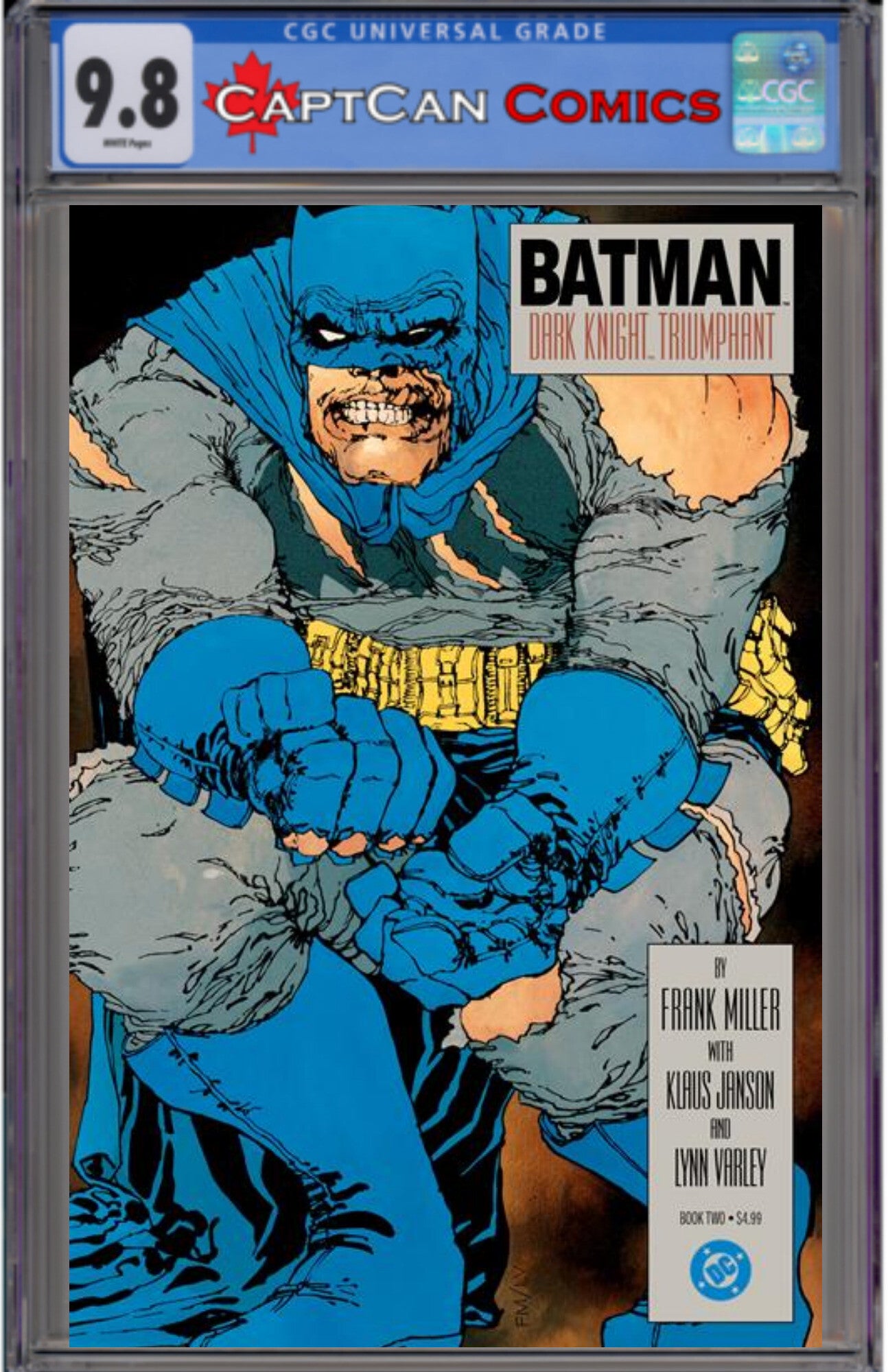 BATMAN THE DARK KNIGHT RETURNS #2 (OF 4) FACSIMILE EDITION CVR A FRANK MILLER