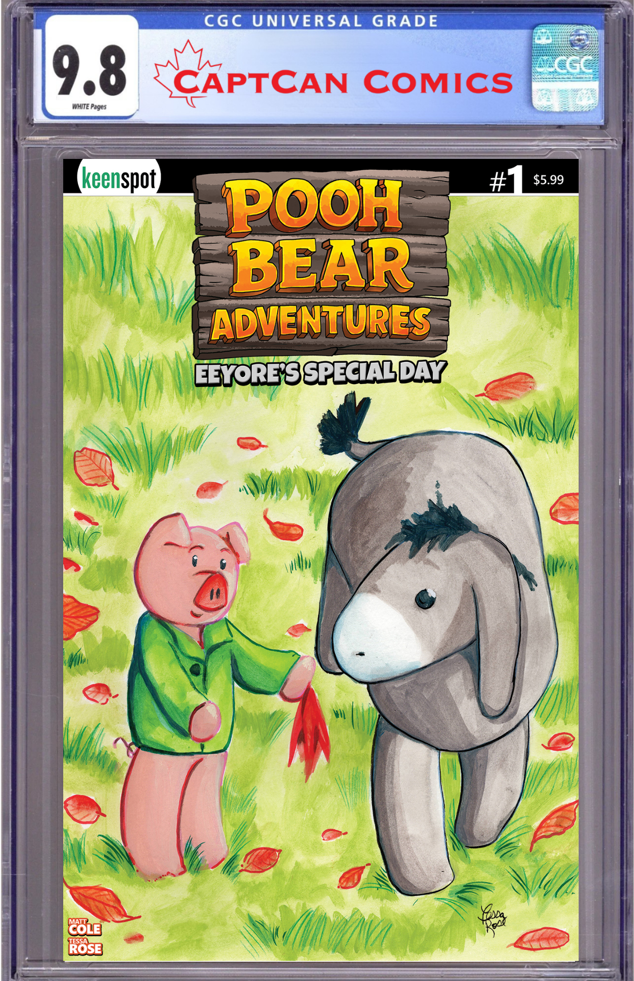 POOH BEAR ADVENTURES EEYORES SPECIAL DAY #1 (ONE SHOT) CVR A TESSA ROSE