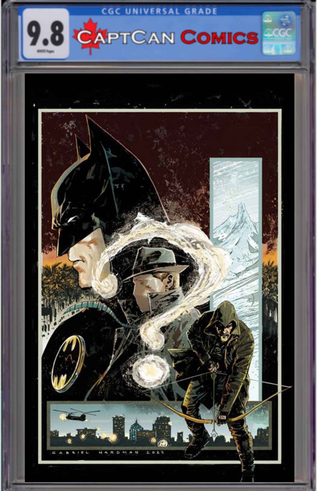 BATMAN GREEN ARROW THE QUESTION ARCADIA #1 (OF 4) CVR A GABRIEL HARDMAN (MR)