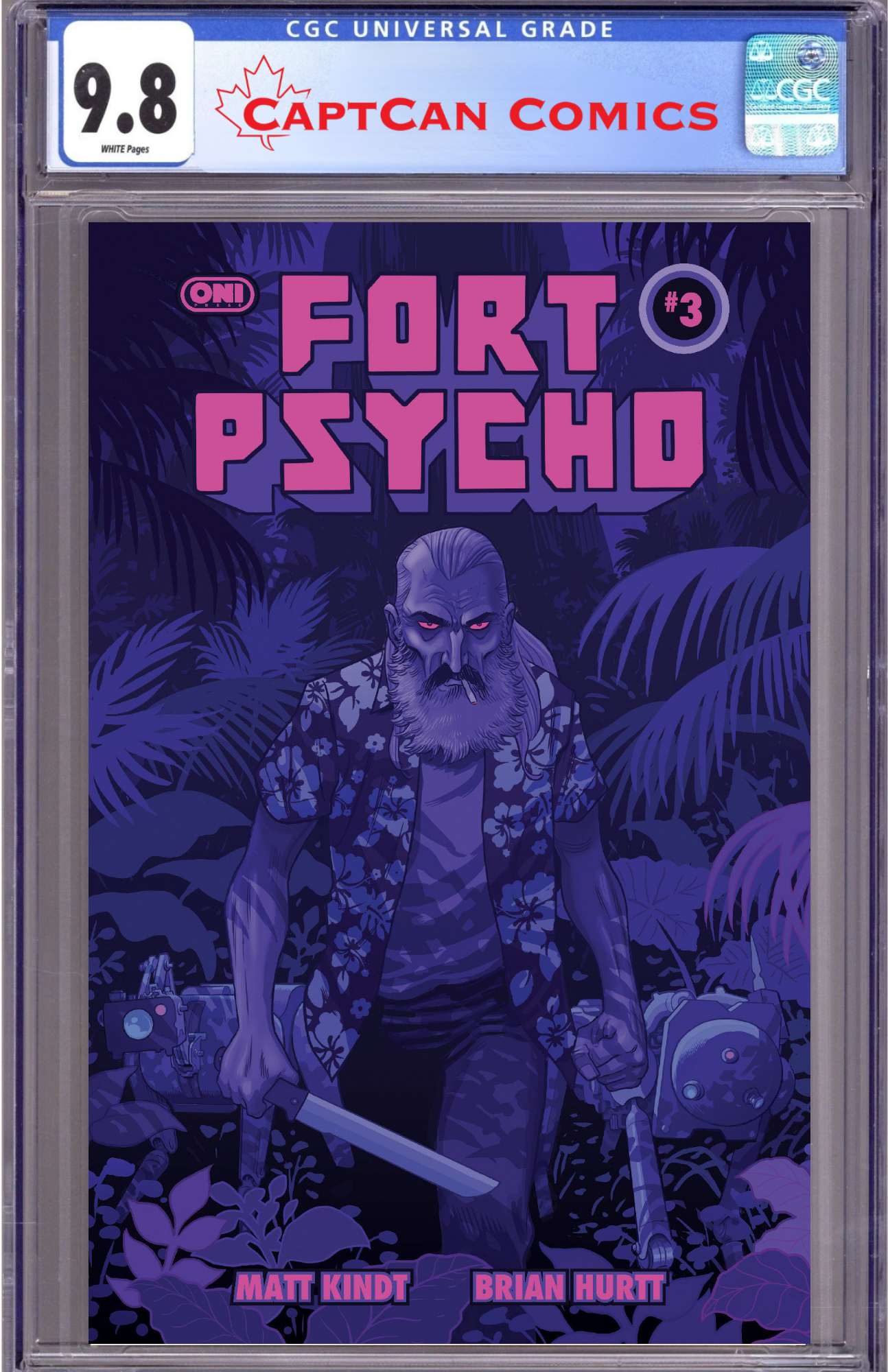 FORT PSYCHO #3 CVR A BRIAN HURTT