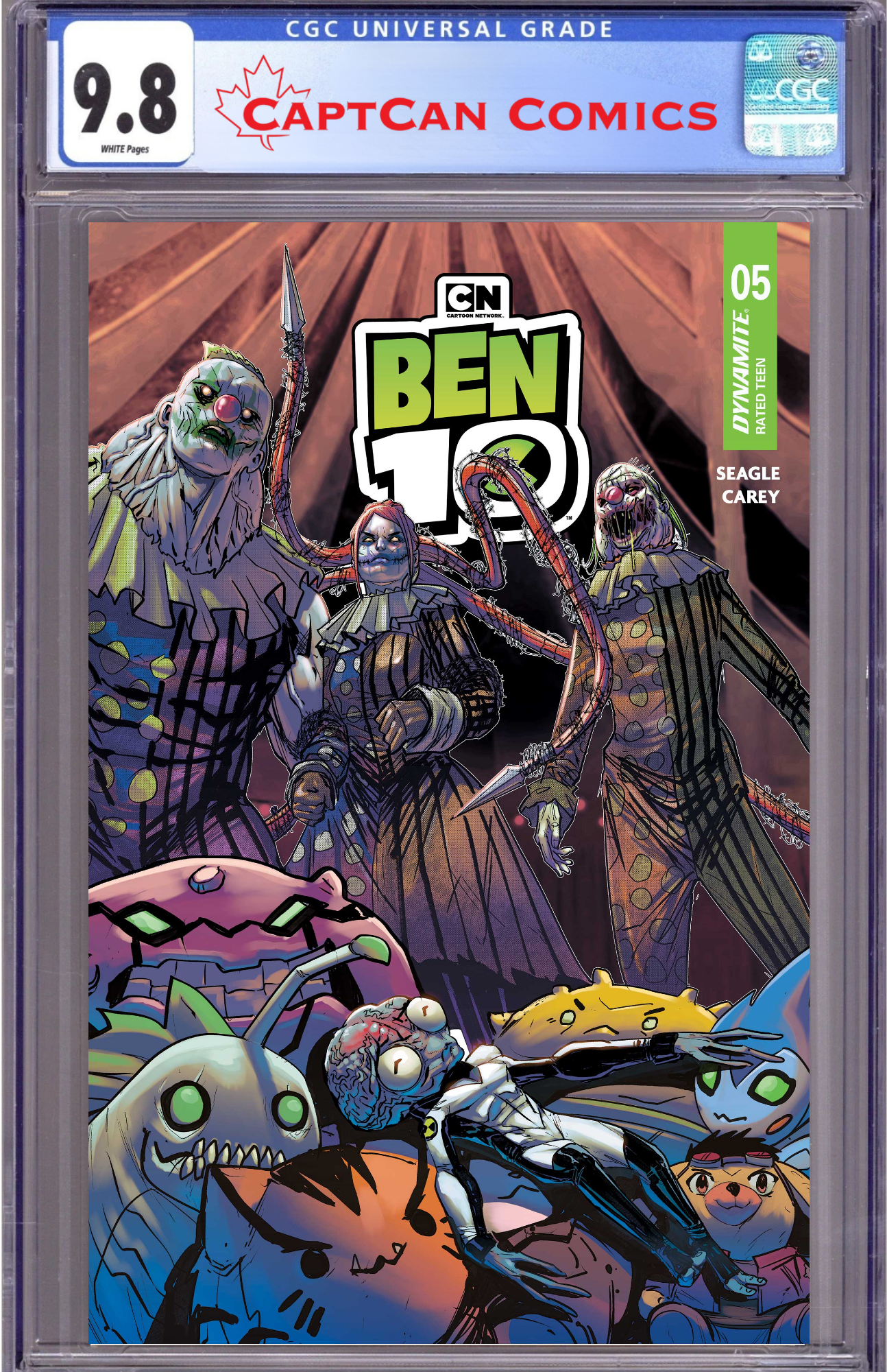 BEN 10 #5 CVR A ROBERT CAREY
