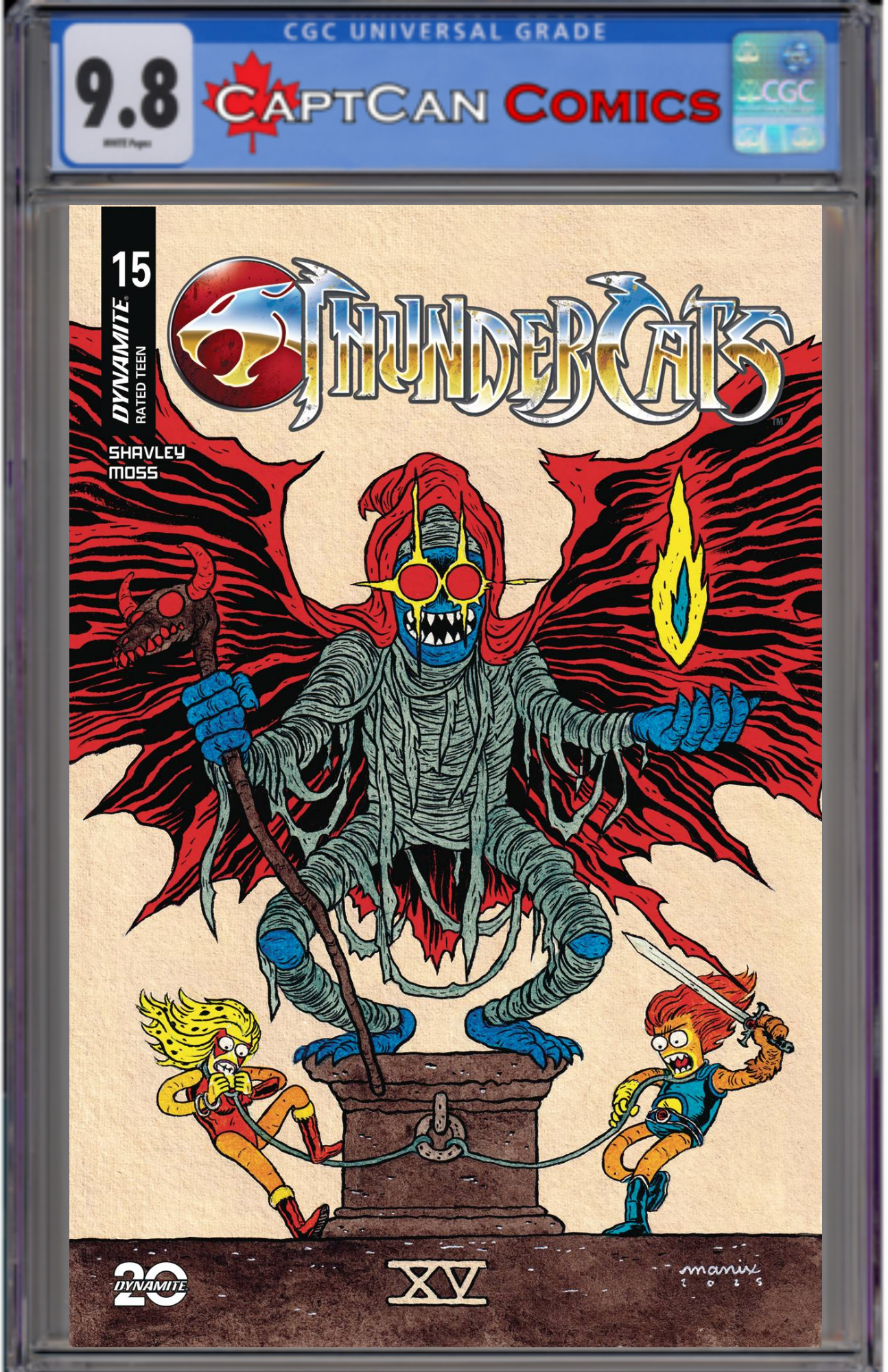 THUNDERCATS #15 CVR E MANIX (C: 1-0-0)