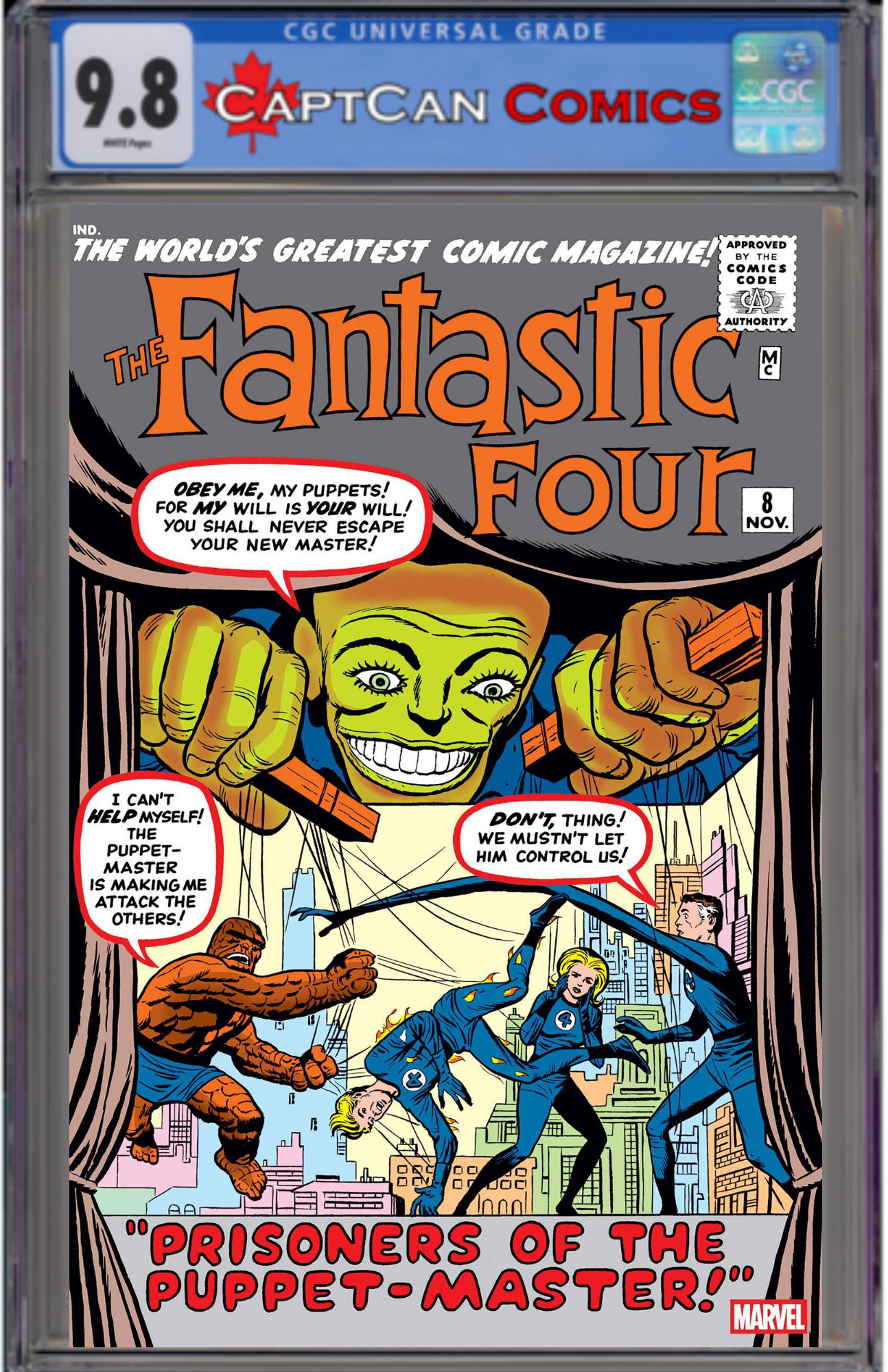FANTASTIC FOUR FACSIMILE ED #8