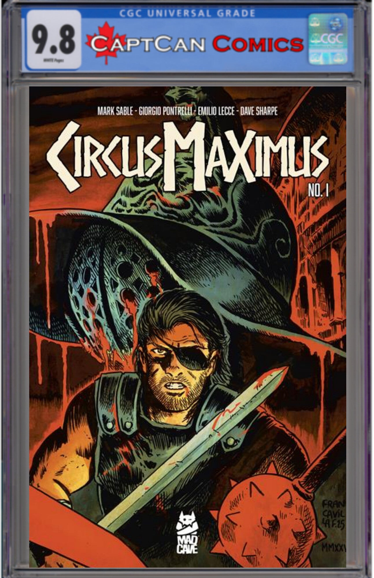 CIRCUS MAXIMUS #1 (OF 5) CVR B FRANCESCO FRANCAVILLA VAR