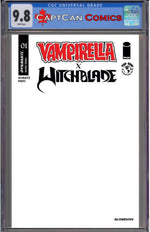 VAMPIRELLA X WITCHBLADE SPECIAL #1 (ONE SHOT) CVR F BLANK AUTHENTIX VAR thumbnail