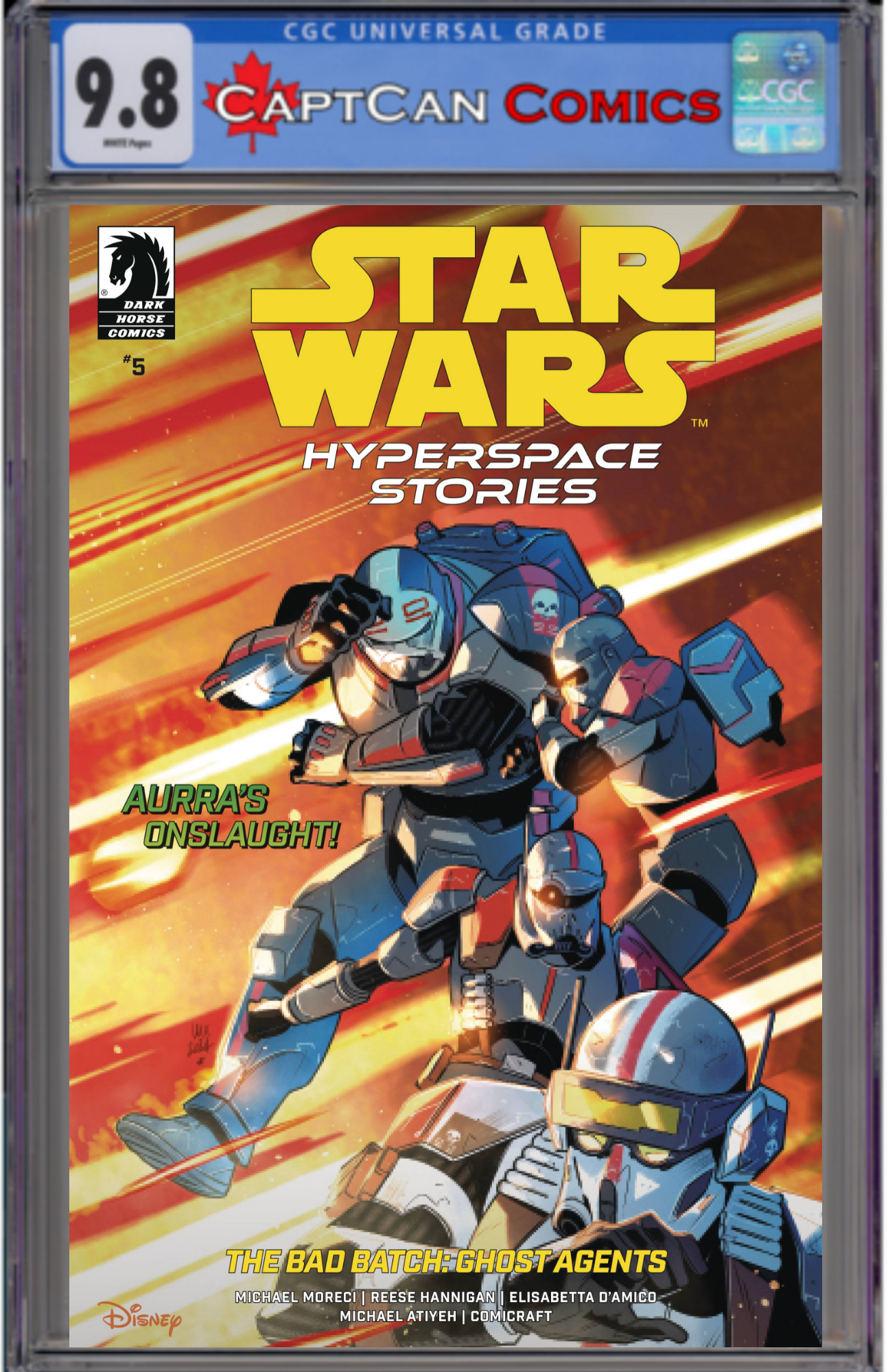 STAR WARS BAD BATCH GHOST AGENTS #5 CVR A FAVOCCIA