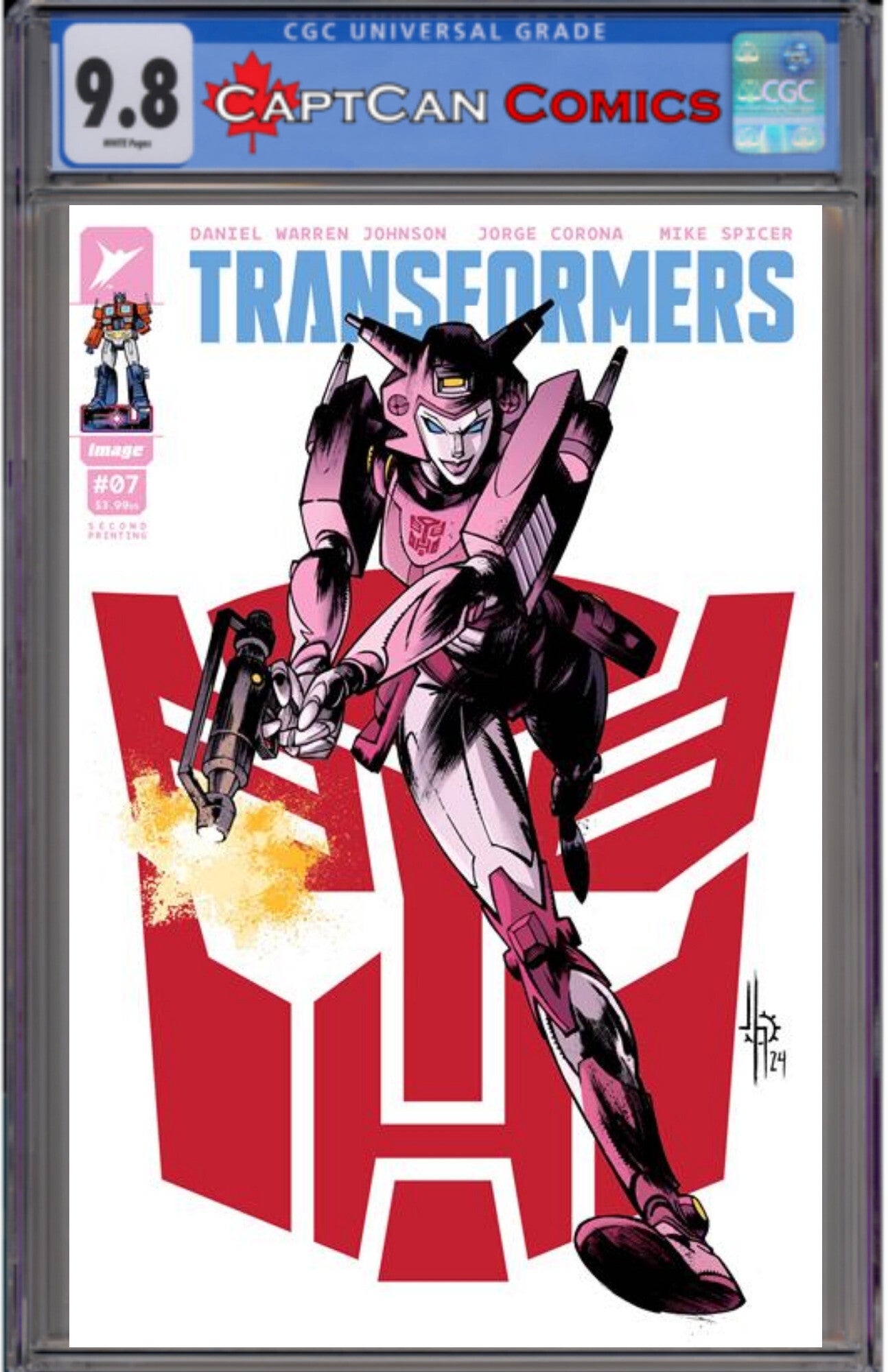 TRANSFORMERS #7 2ND PTG