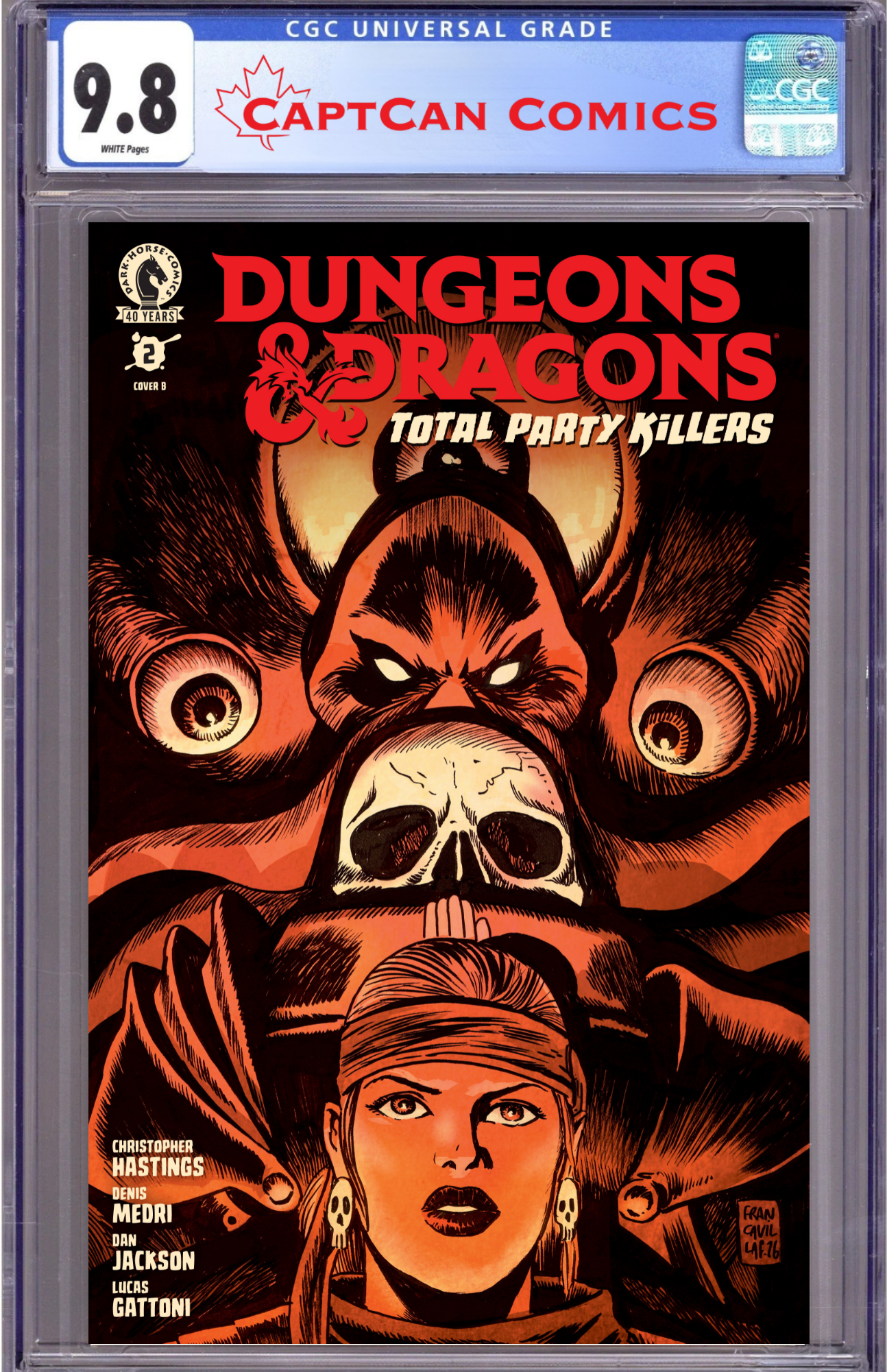 DUNGEONS & DRAGONS: TOTAL PARTY KILLERS #2 (CVR B) (FRANCESCO FRANCAVILLA))