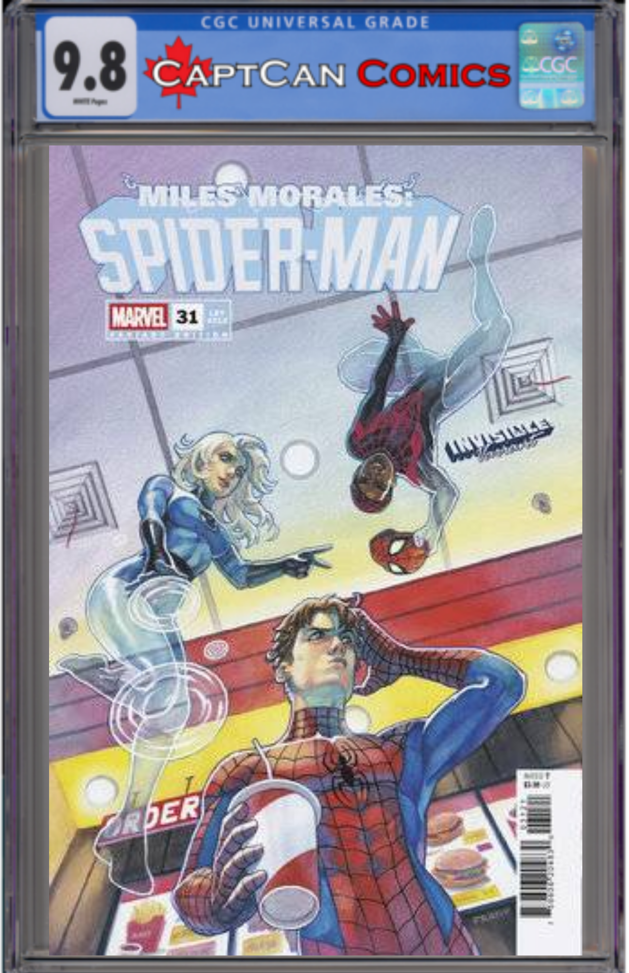 MILES MORALES SPIDER-MAN #31 FRANY INVISIBLE VAR