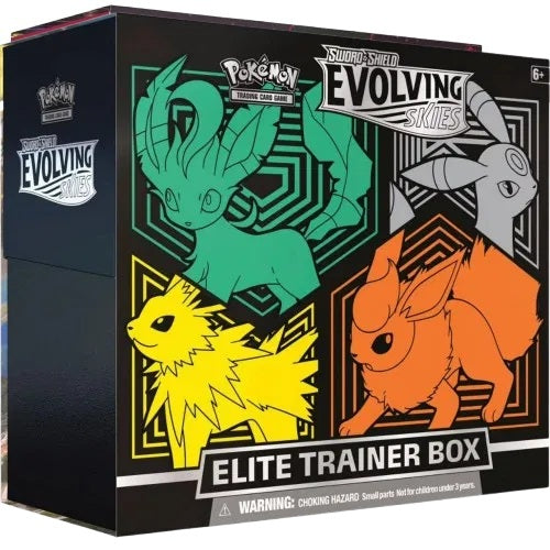 Pokemon Evolving Skies Elite Trainer Box Flareon/Jolteon/Umbreon/Leafeon, Sealed (2021)