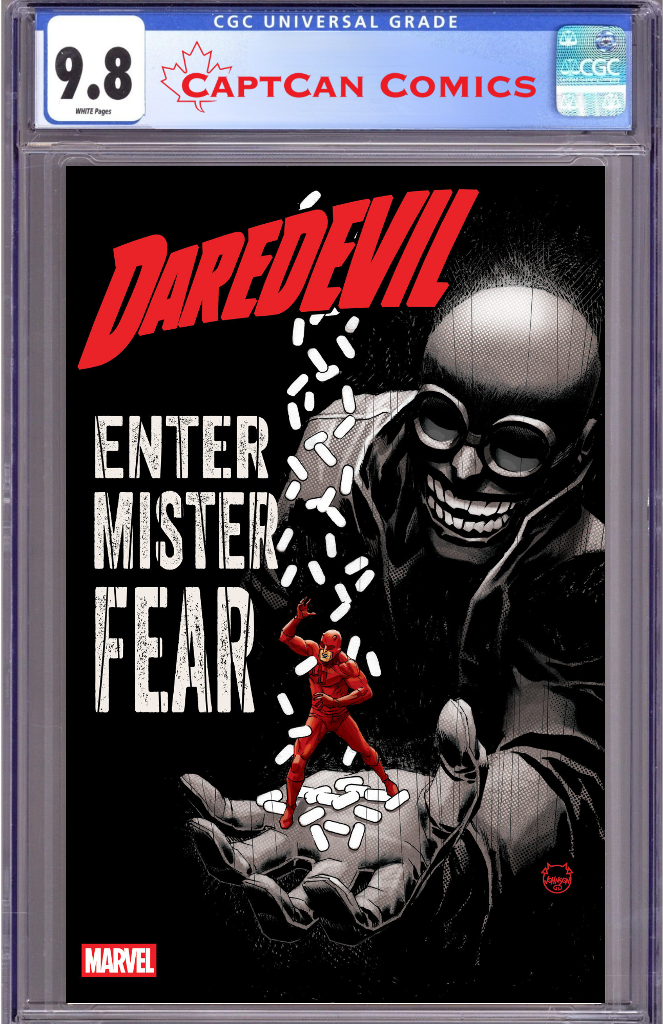 DAREDEVIL #8 DAVE JOHNSON VARIANT