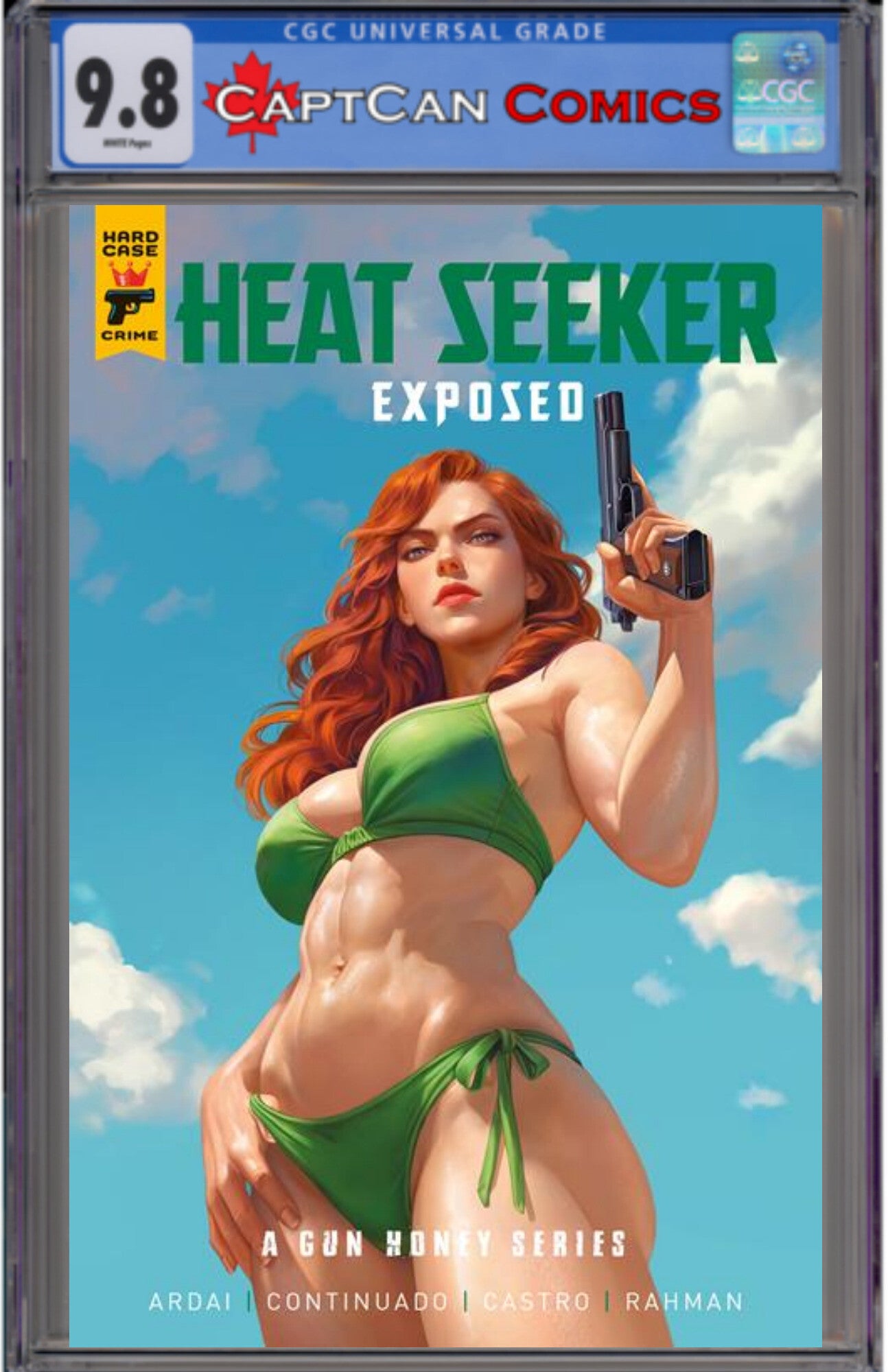 HEAT SEEKER EXPOSED A GUN HONEY SERIES #4 (OF 4) CVR B YASMINE VAR (MR)