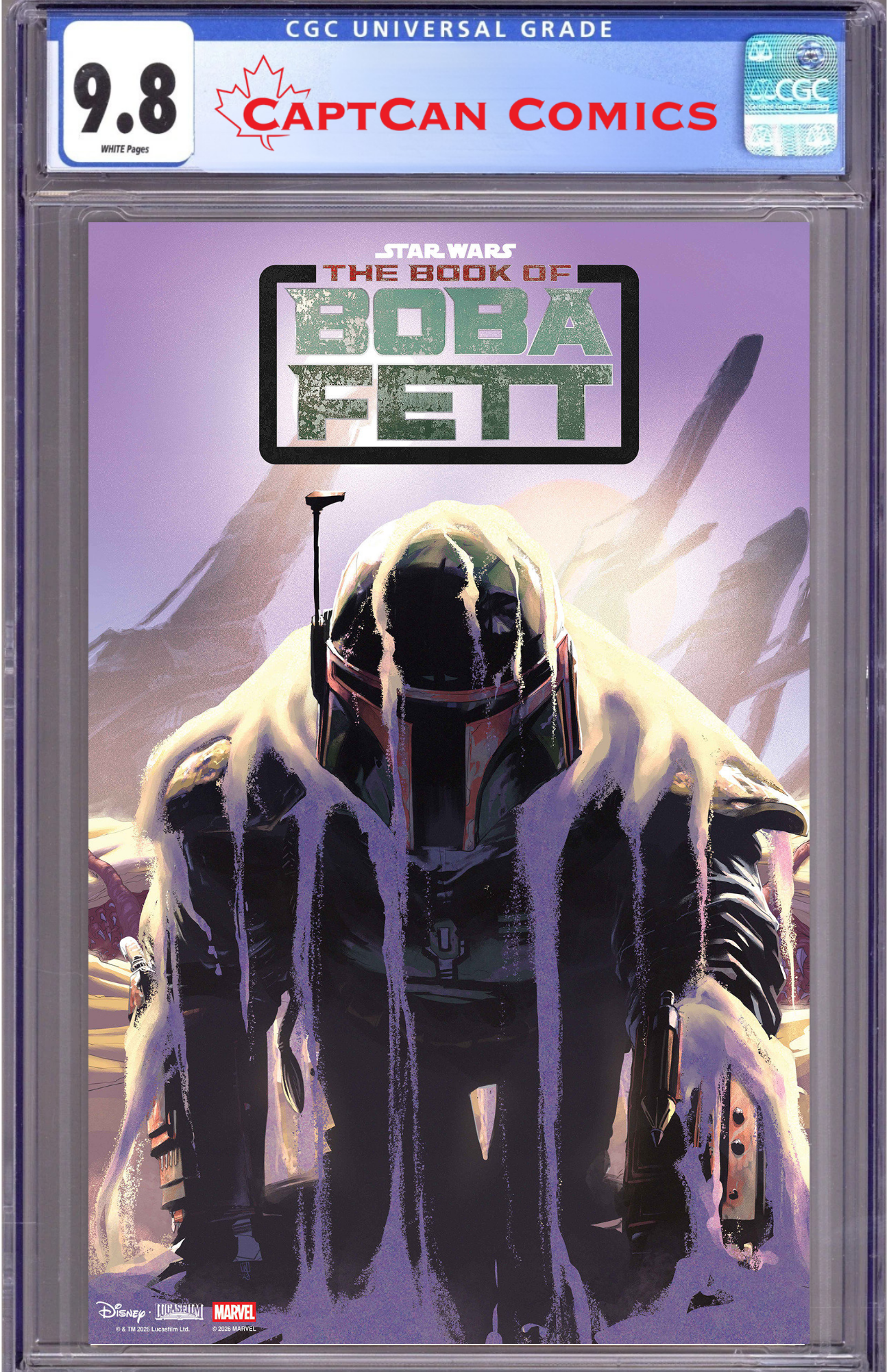 STAR WARS: THE BOOK OF BOBA FETT #1 PETE WOODS VARIANT