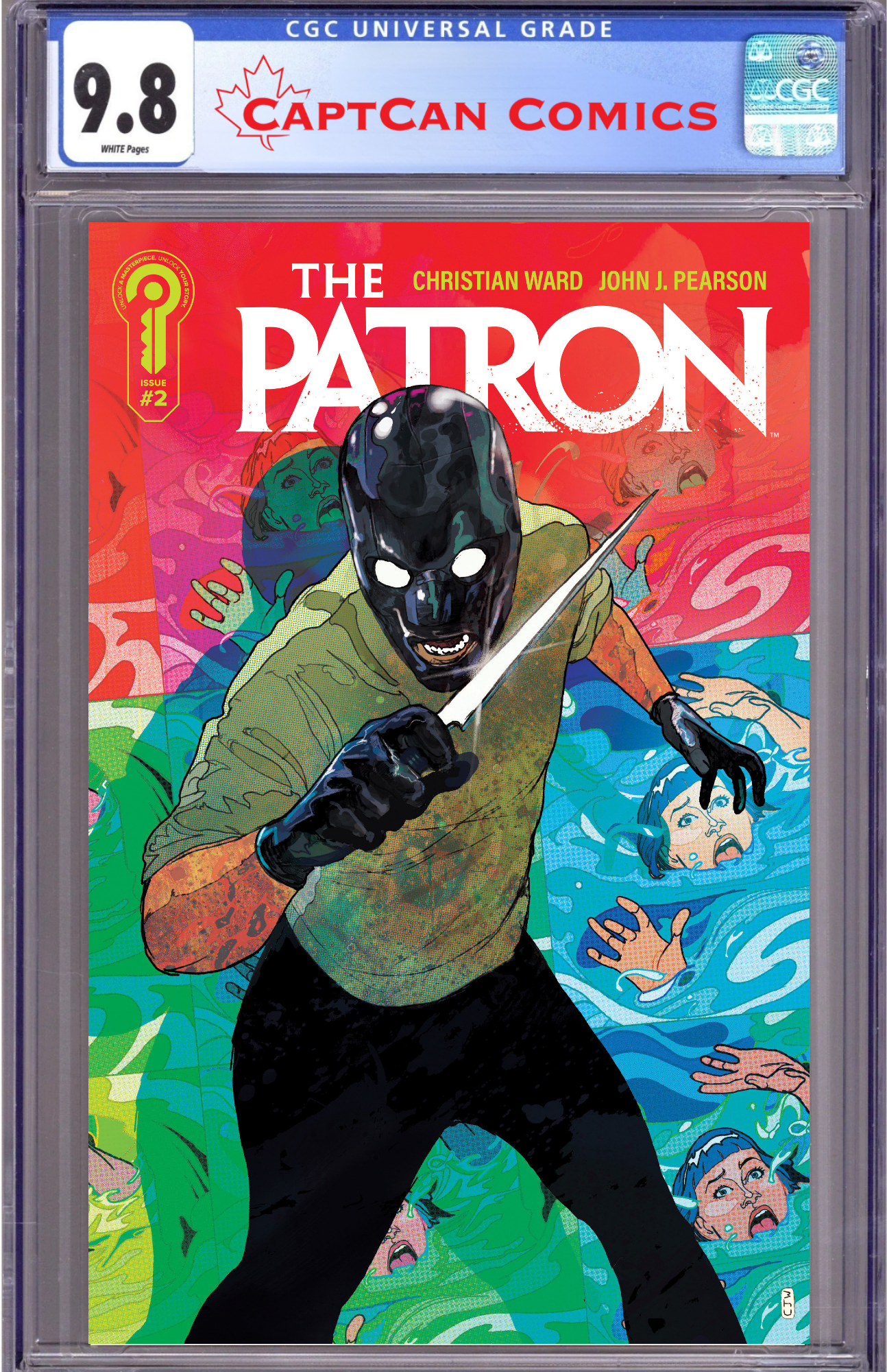 THE PATRON #2 COVER A CHRISTIAN WARD