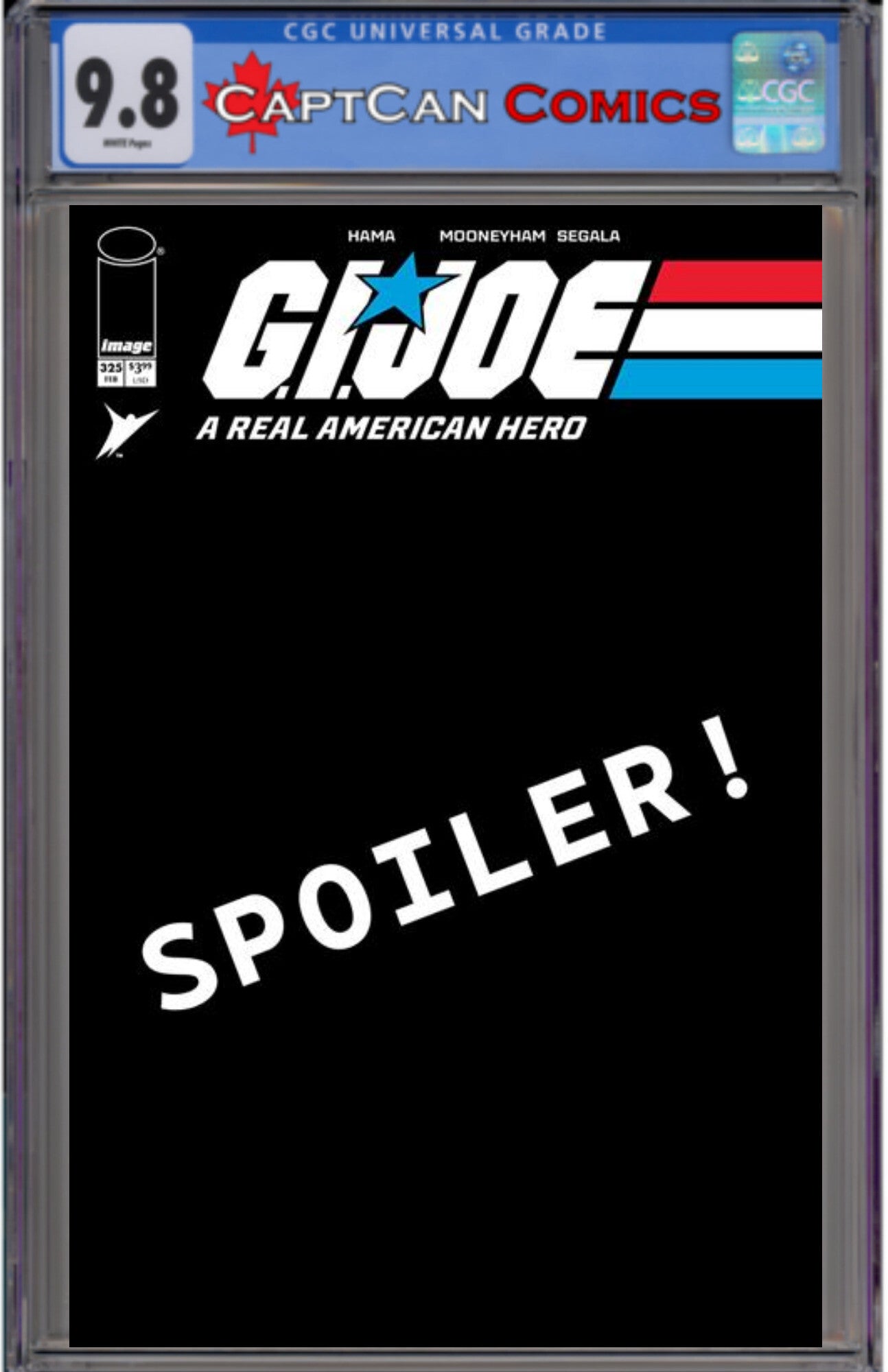 GI JOE A REAL AMERICAN HERO #325 CVR E CHRIS MOONEYHAM NEW JOE VAR