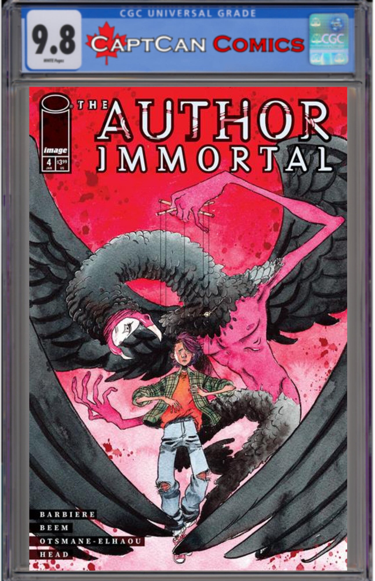 AUTHOR IMMORTAL #4 CVR A MORGAN BEEM