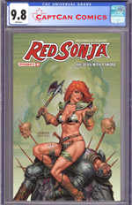 RED SONJA SHE DEVIL WITH A SWORD #7 CVR C JOSEPH MICHAEL LINSNER VAR thumbnail