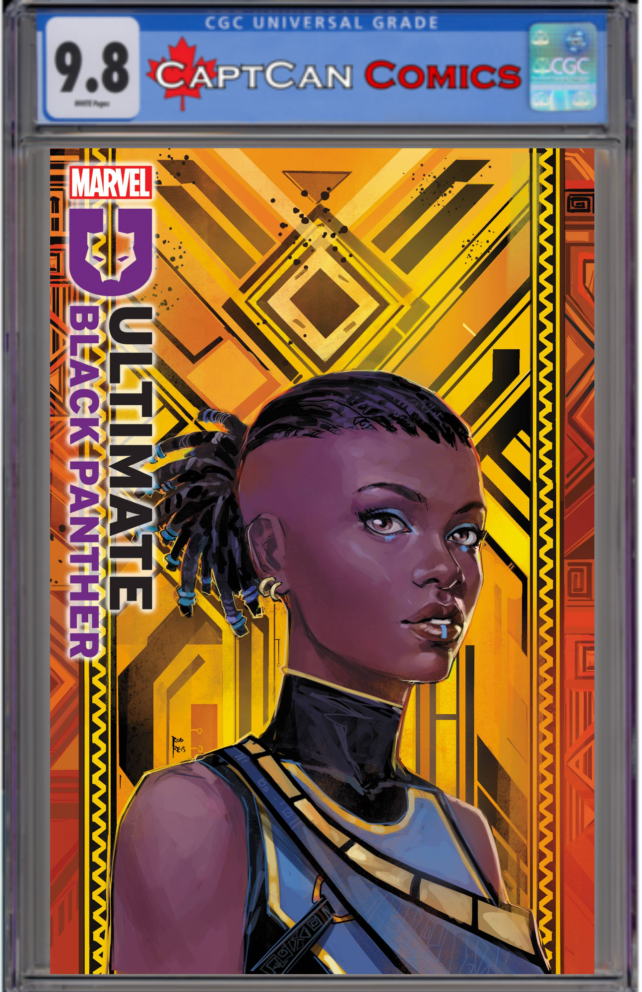 ULTIMATE BLACK PANTHER #14 ROD REIS ULTIMATE SPECIAL VAR