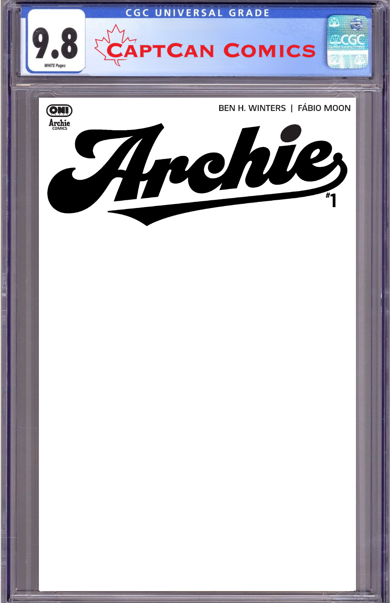 ARCHIE #1 CVR E BLANK SKETCH VAR