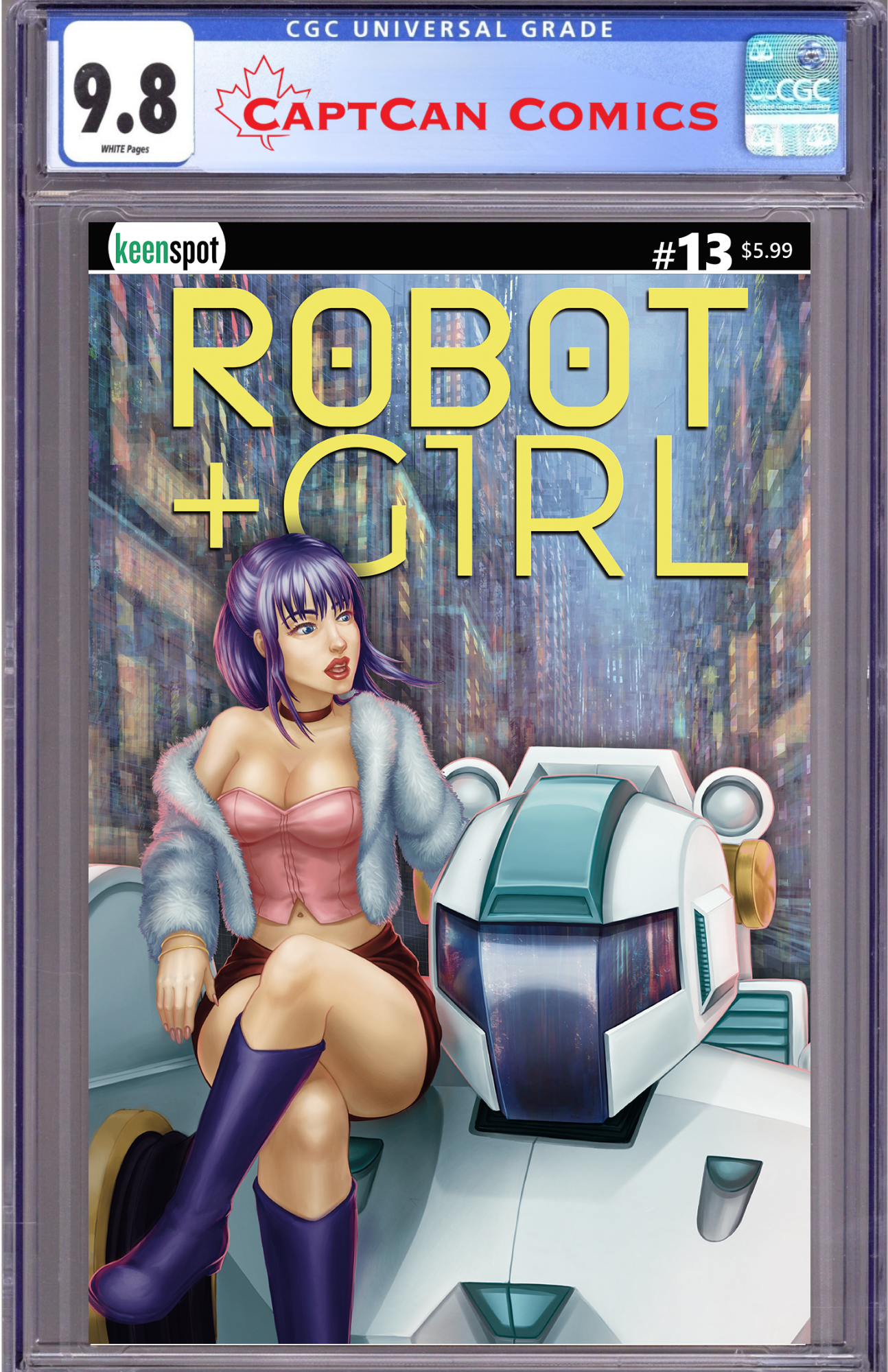 ROBOT + GIRL #13 CVR B VALERY KUTS VAR