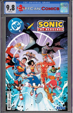 DC X SONIC THE HEDGEHOG #1 (OF 5) Second Printing Cvr A Pablo M Collar thumbnail