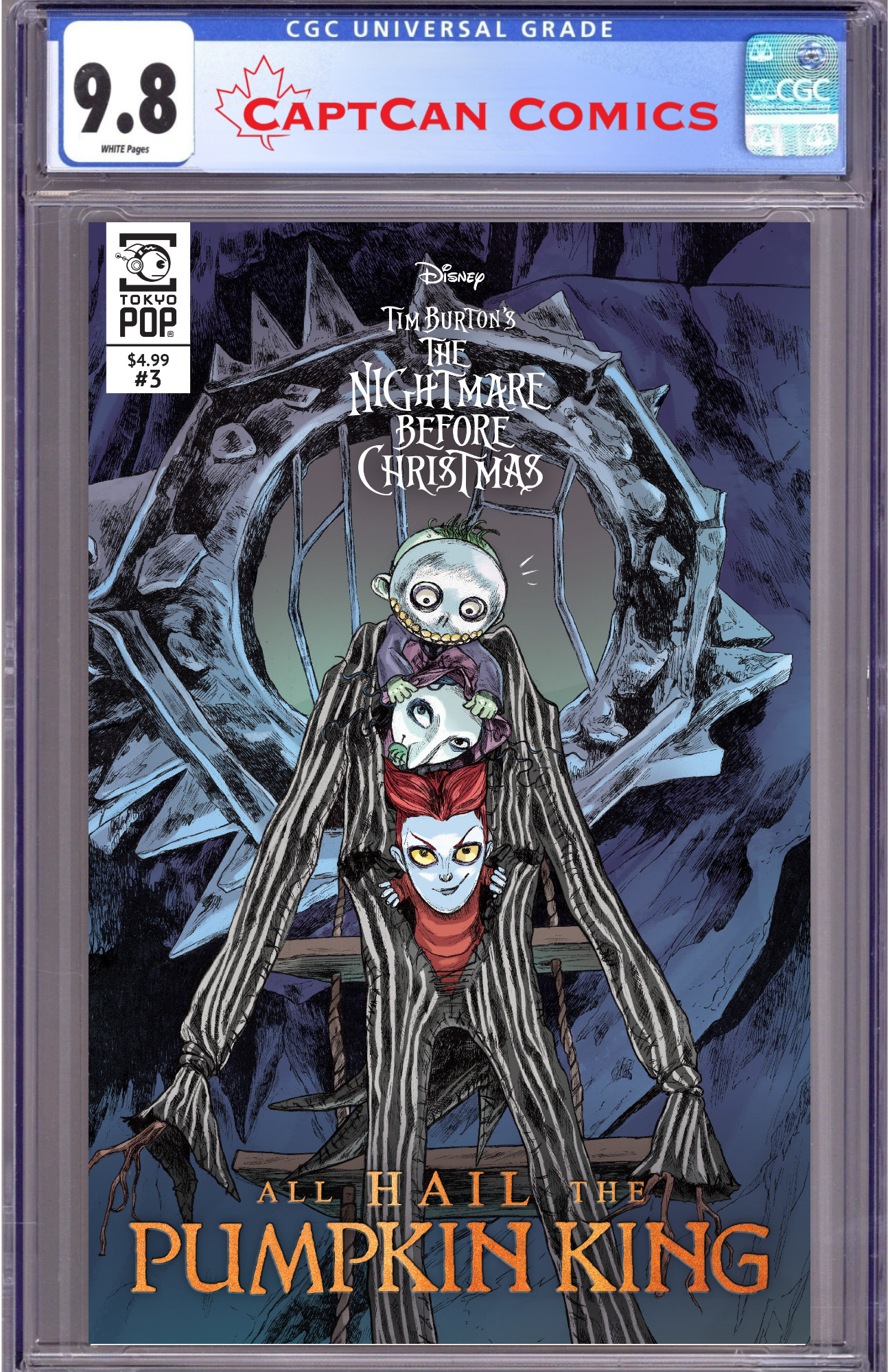 DISNEY TIM BURTON'S THE NIGHTMARE BEFORE CHRISTMAS: ALL HAIL THE PUMPKIN KING, ISSUE #3