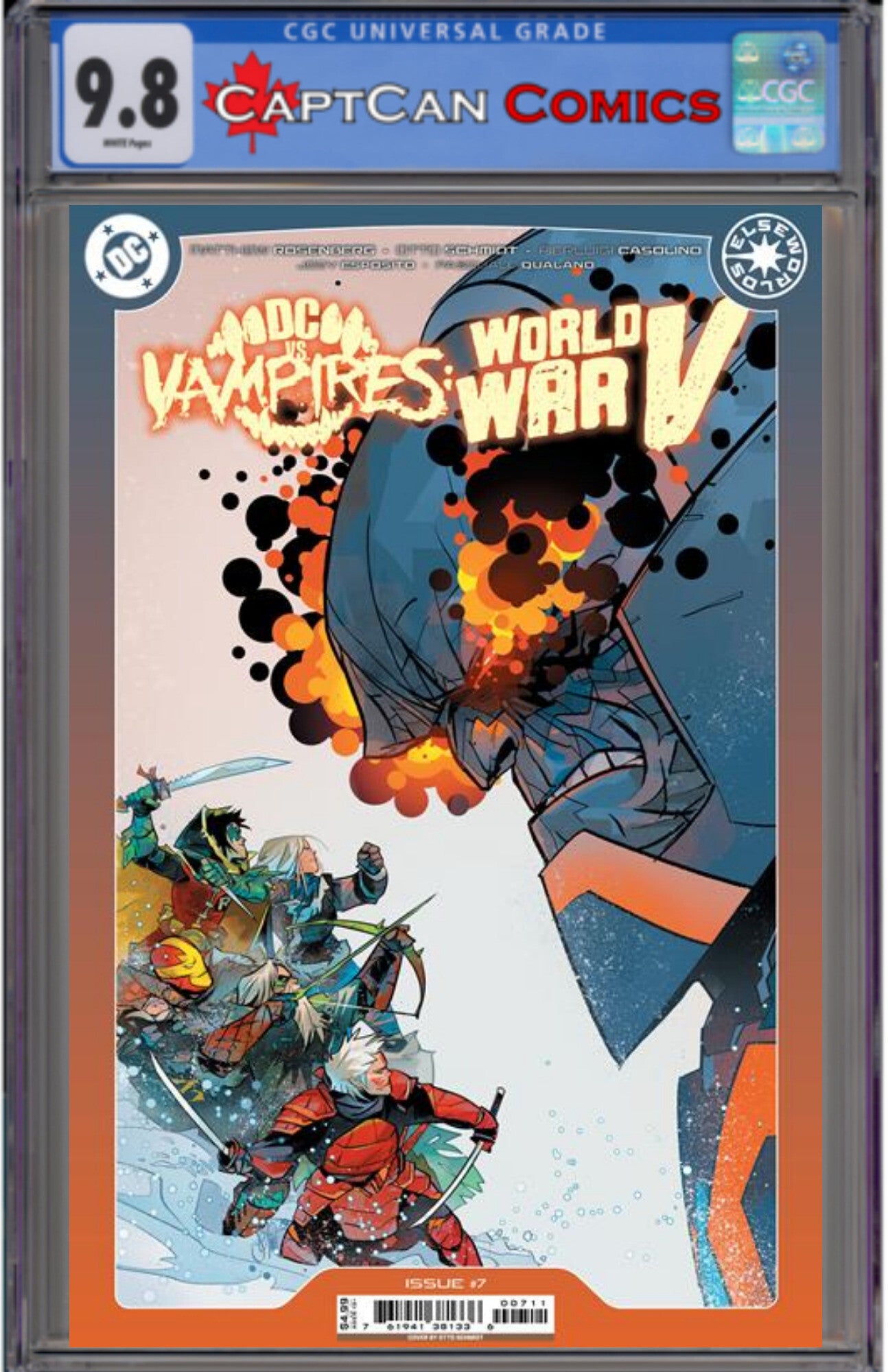 DC VS VAMPIRES WORLD WAR V #7 (OF 12) CVR A OTTO SCHMIDT
