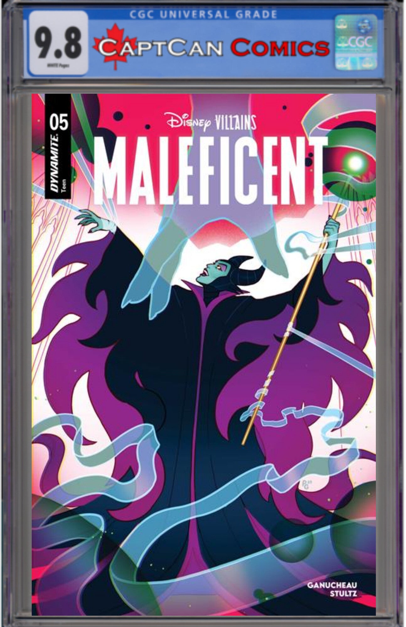 DISNEY VILLAINS MALEFICENT #5 CVR A PAULINA GANUCHEAU
