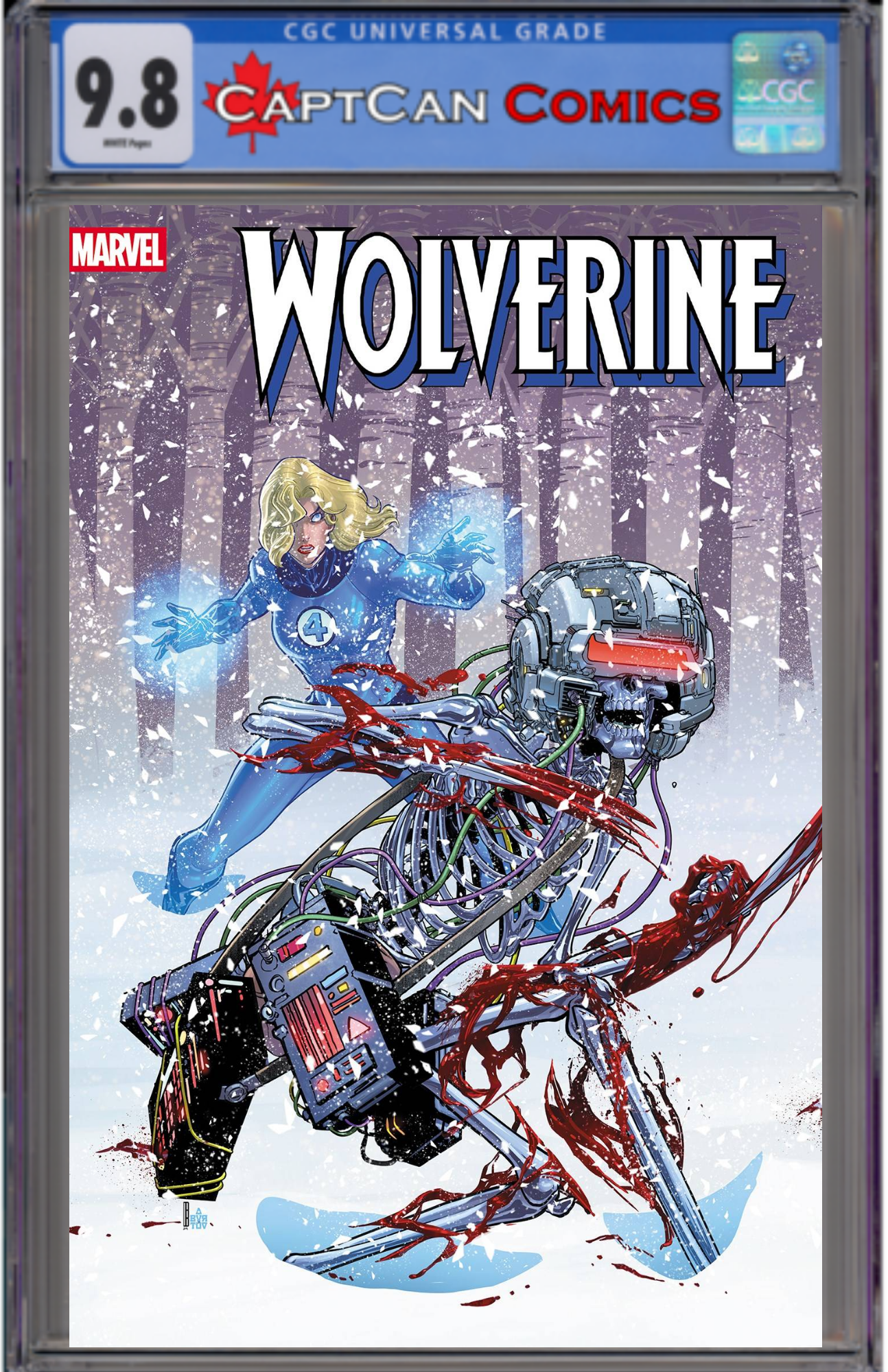 WOLVERINE #7 DAVID BALDEON INVISIBLE VAR