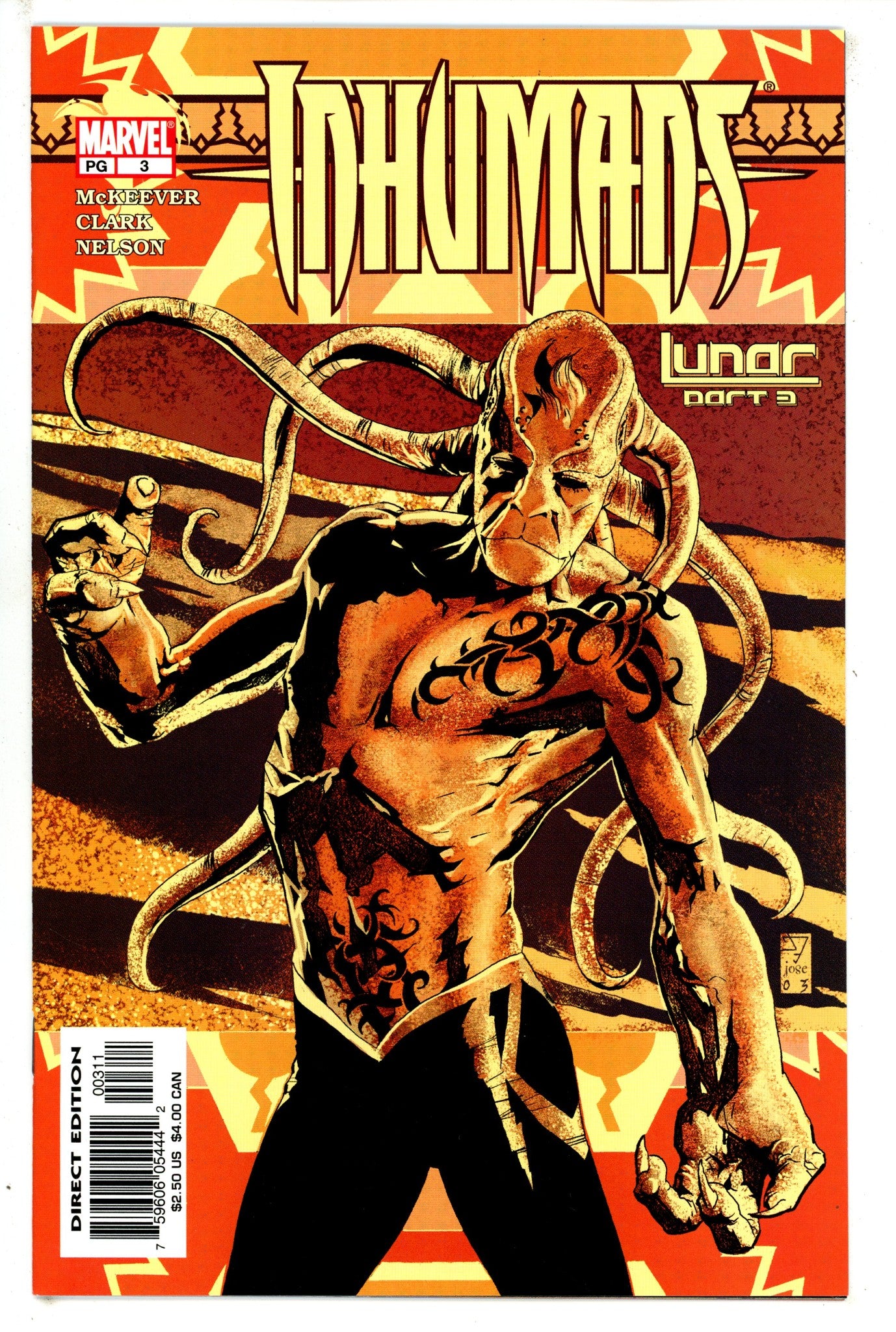 Inhumans Vol 4 3 (2003)