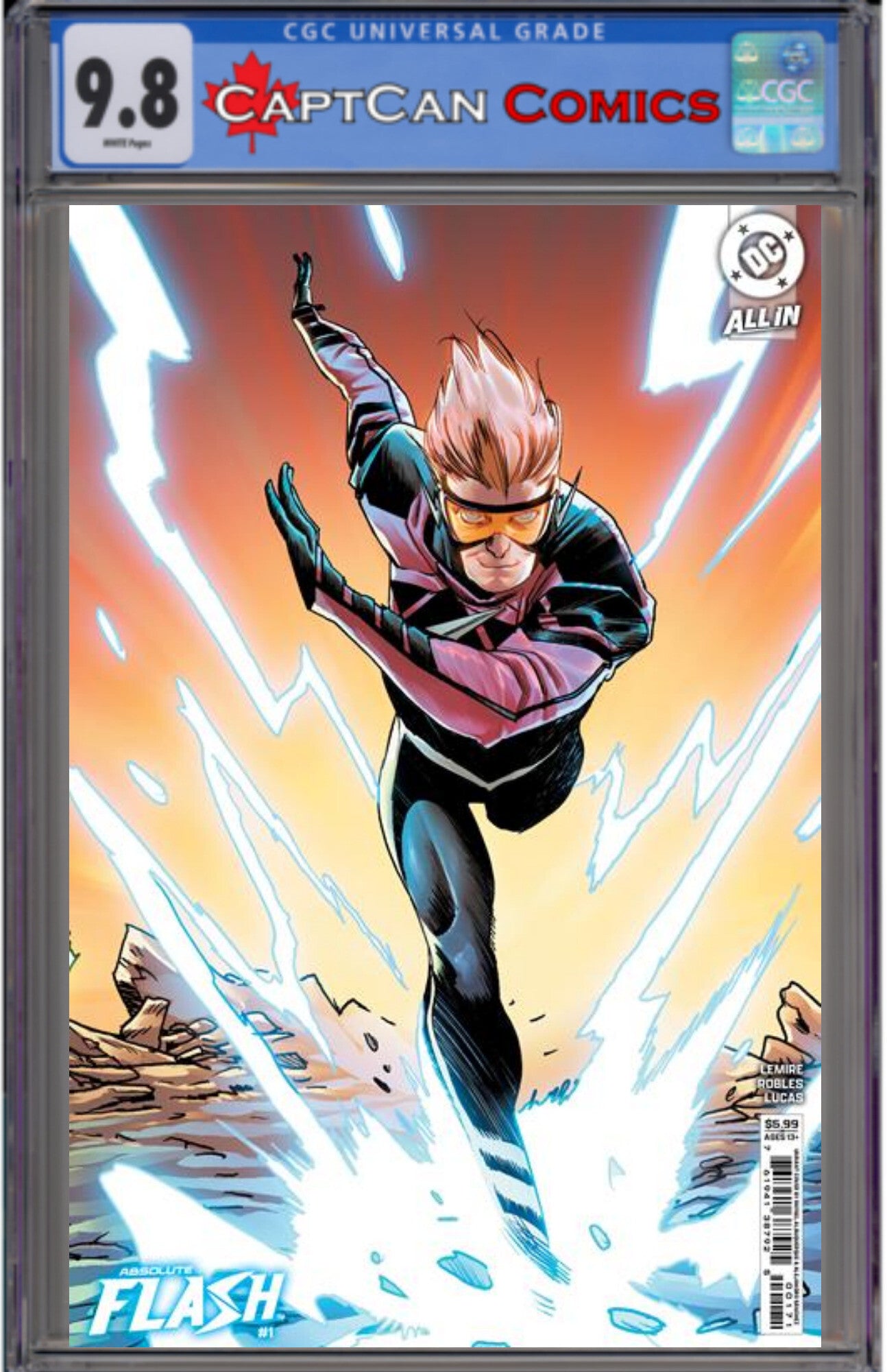 ABSOLUTE FLASH #1 CVR D RAFAEL ALBUQUERQUE CONNECTING CARD STOCK VAR