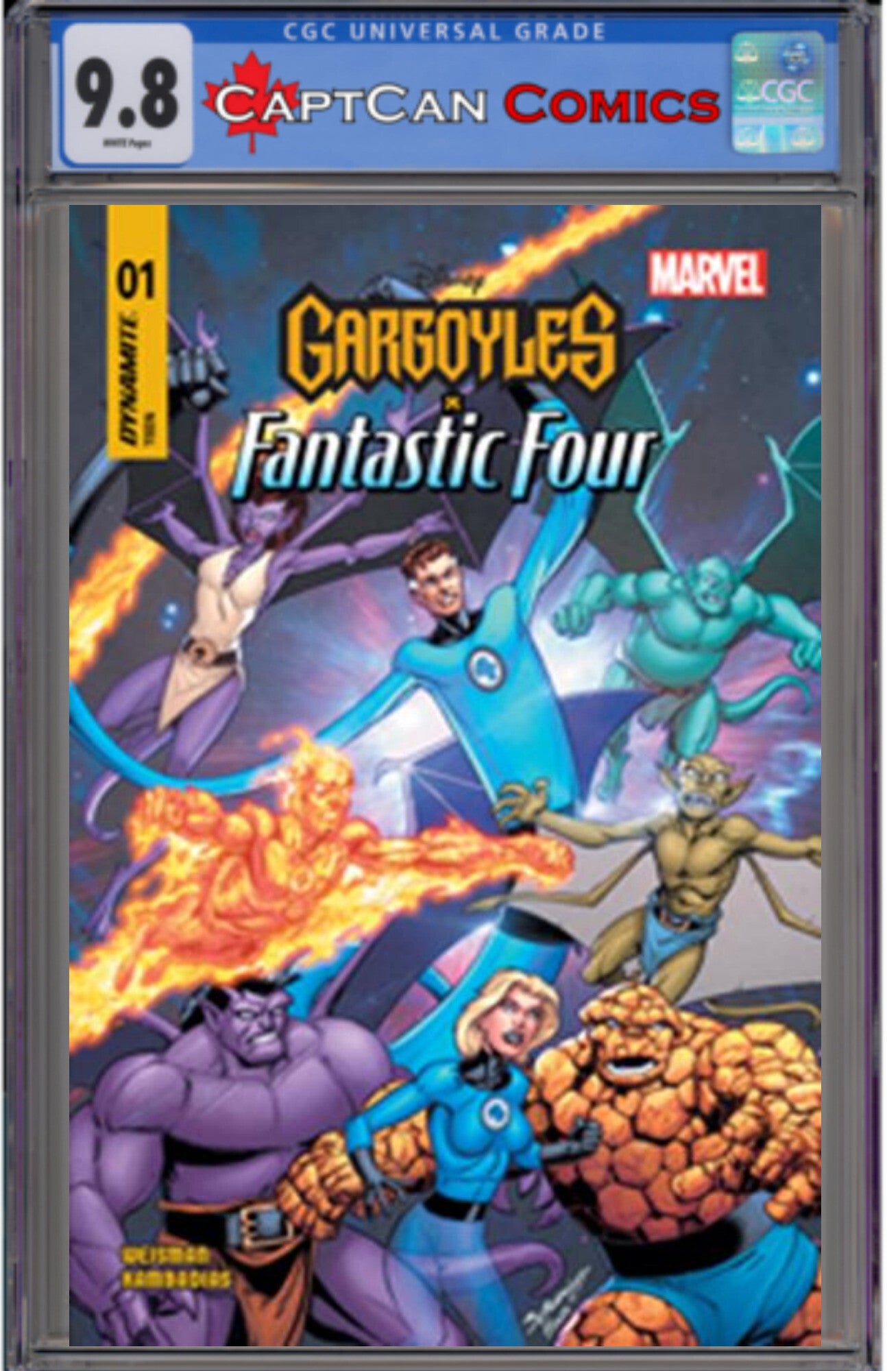 GARGOYLES X FANTASTIC FOUR #1 CVR D MARK BAGLEY VAR