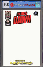 FEARLESS DAWN THE BATTLE OF EL GIGANTE PEQUENO (ONE-SHOT) CVR C STEVE MANNION BLANK SKETCH VAR thumbnail