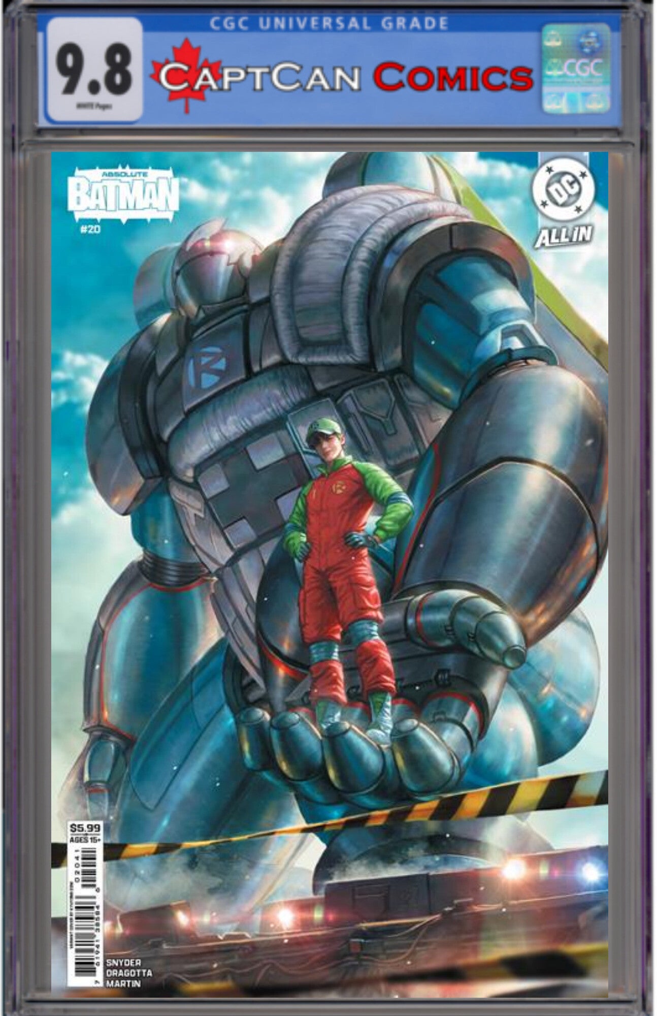 ABSOLUTE BATMAN #20 CVR D KYUYONG EOM ROBINS DICK GRAYSON CARD STOCK VAR