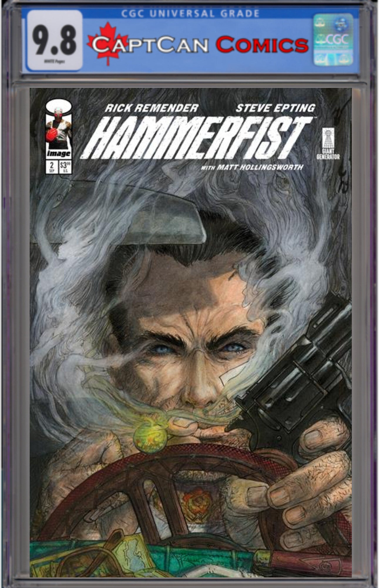 HAMMERFIST #2 CVR B MICHAEL KALUTA VAR (MR)