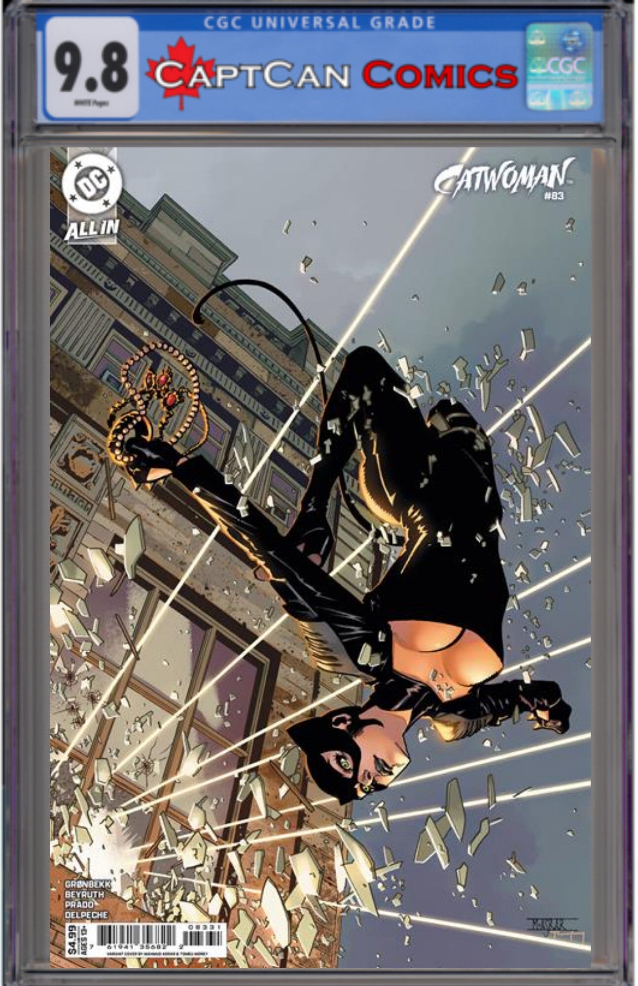 CATWOMAN #83 CVR C MAHMUD ASRAR CARD STOCK VAR