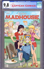 ARCHIES MADHOUSE #1 FACSIMILE EDITION CVR B MATT TALBOT MAD MAGAZINE VAR thumbnail