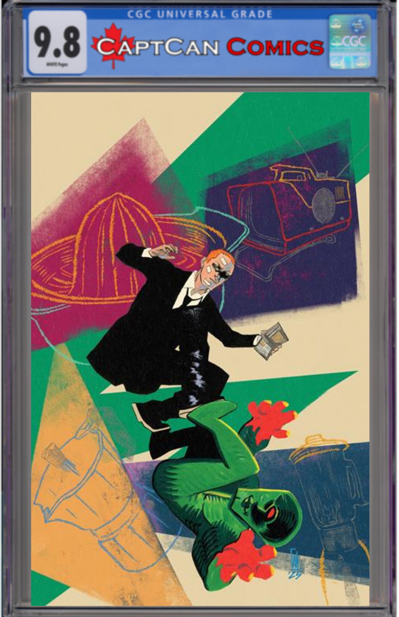 ABSOLUTE MARTIAN MANHUNTER #7 CVR C WERTHER DELL EDERA CARD STOCK VAR