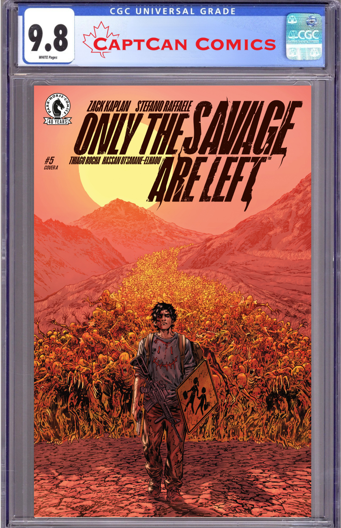 ONLY THE SAVAGE ARE LEFT #5 (CVR A) (STEFANO RAFFAELE)