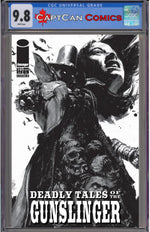 DEADLY TALES OF THE GUNSLINGER SPAWN #19 CVR B PATRIC REYNOLDS B&W VAR thumbnail