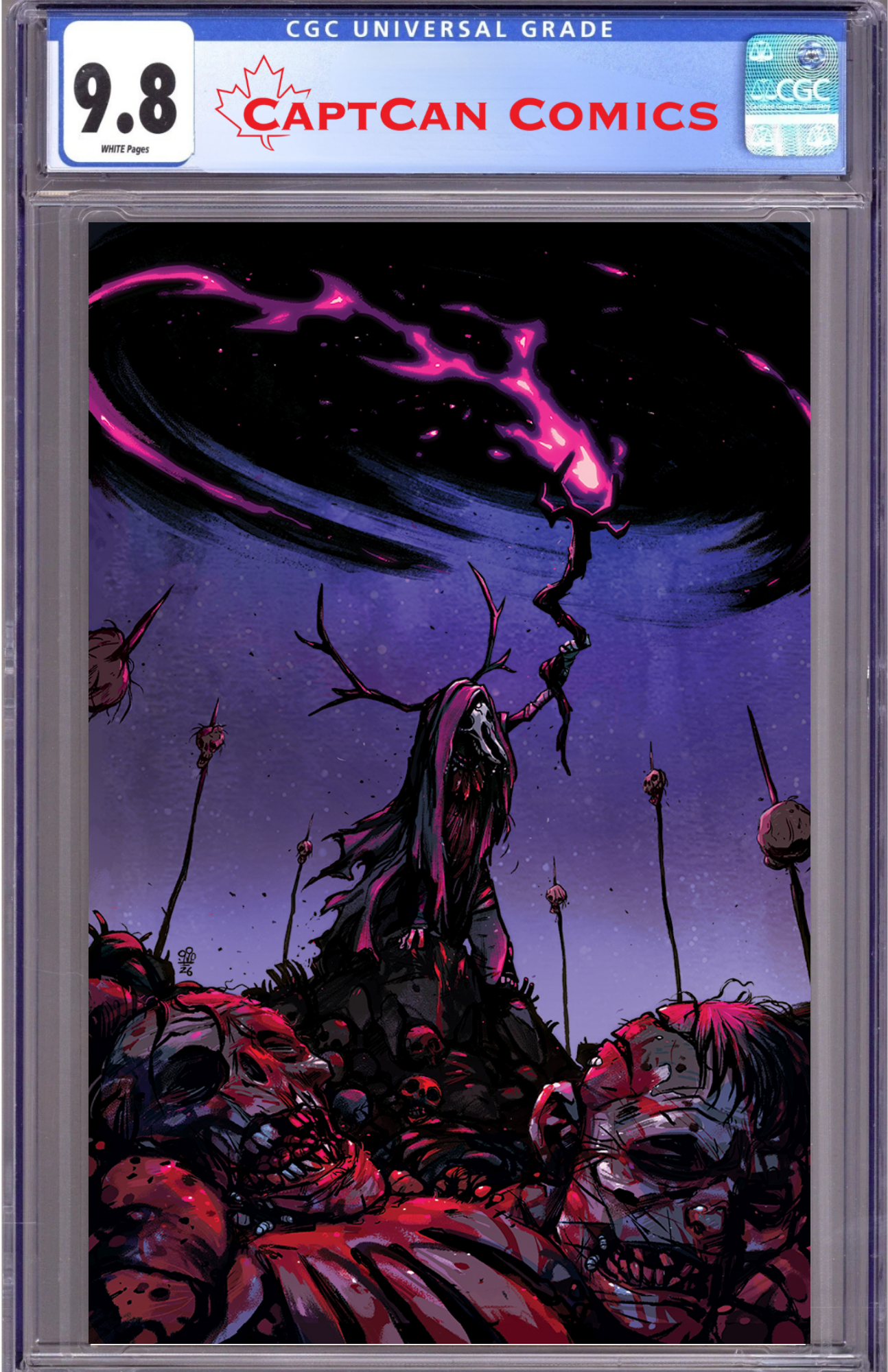 PROJECT PERSEUS #1 CVR G MICHAEL DIALYNAS SPECIAL FOIL FULL ART VAR