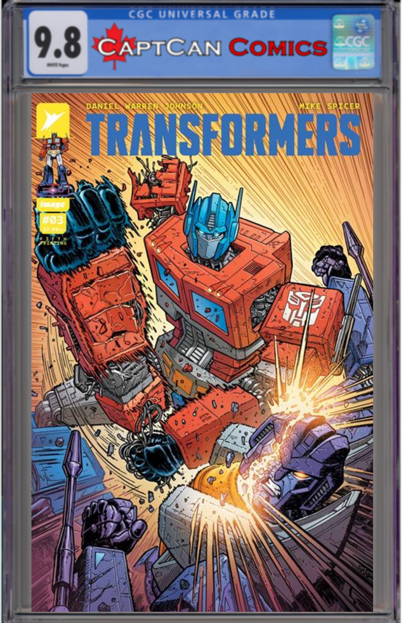 TRANSFORMERS #3 5TH PTG