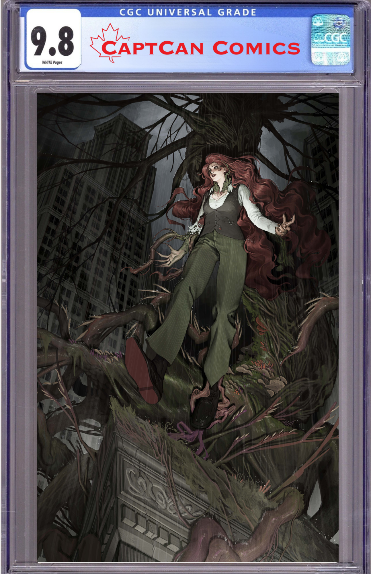 POISON IVY #47 CVR D MANNY VINCENT CARBONILLA CARD STOCK VAR (BATMAN BAD SEEDS)