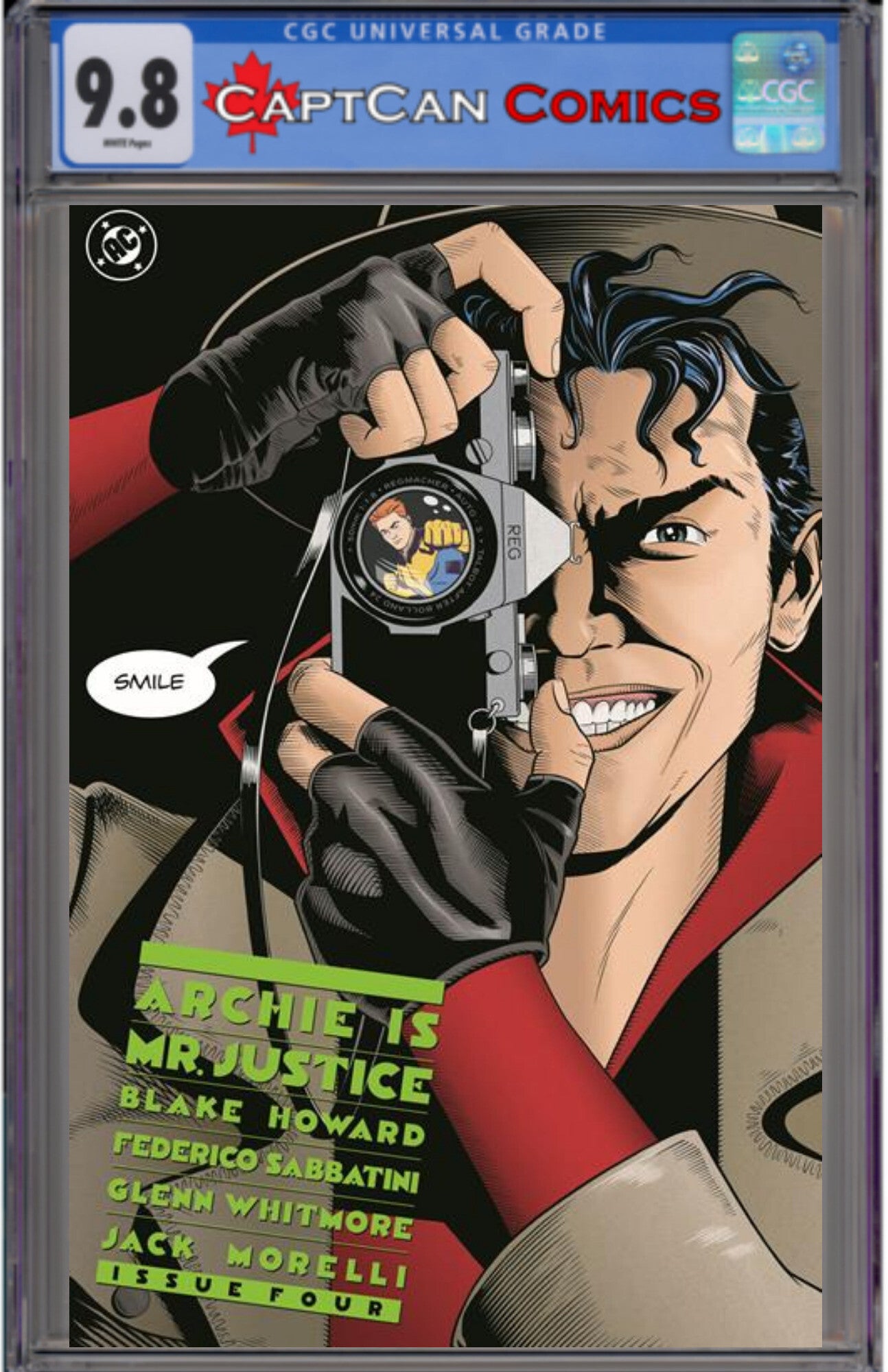 ARCHIE IS MR JUSTICE #4 (OF 4) CVR C MATT TALBOT HOMAGE VAR
