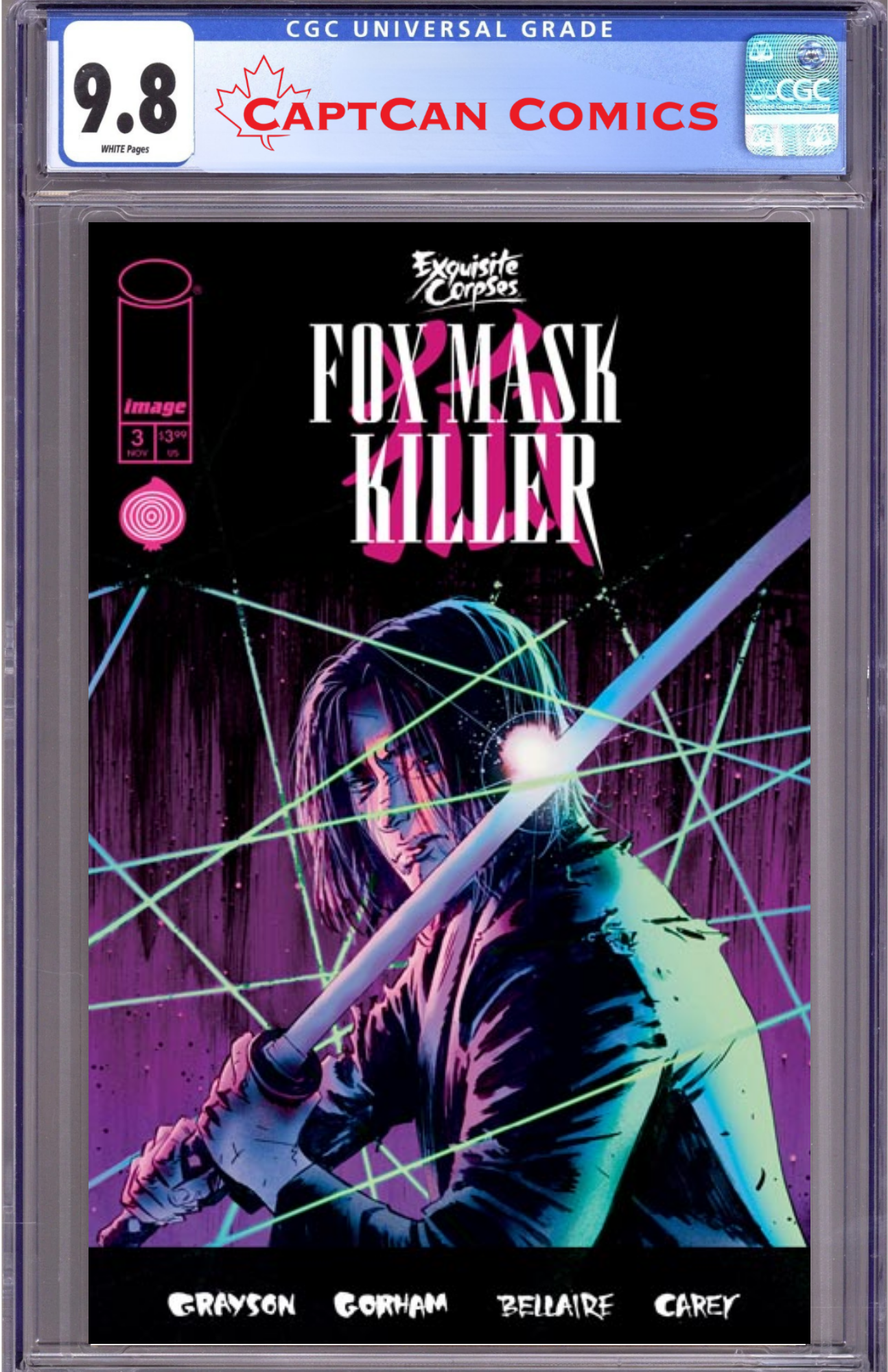 EXQUISITE CORPSES FOX MASK KILLER #3 (OF 5) CVR A ADAM GORHAM (MR)