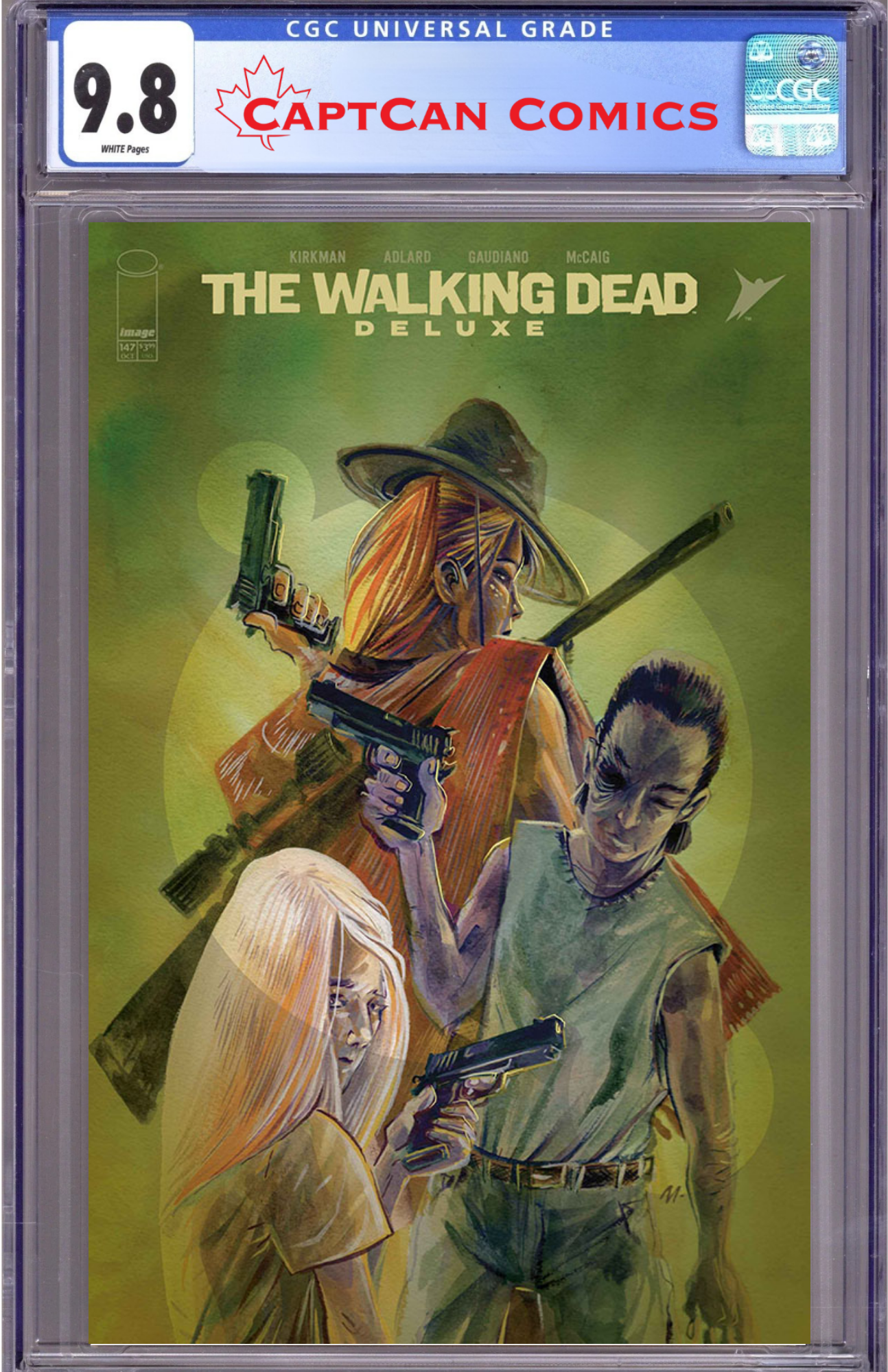 WALKING DEAD DELUXE #147 CVR C SCOTT MORSE VAR (MR)